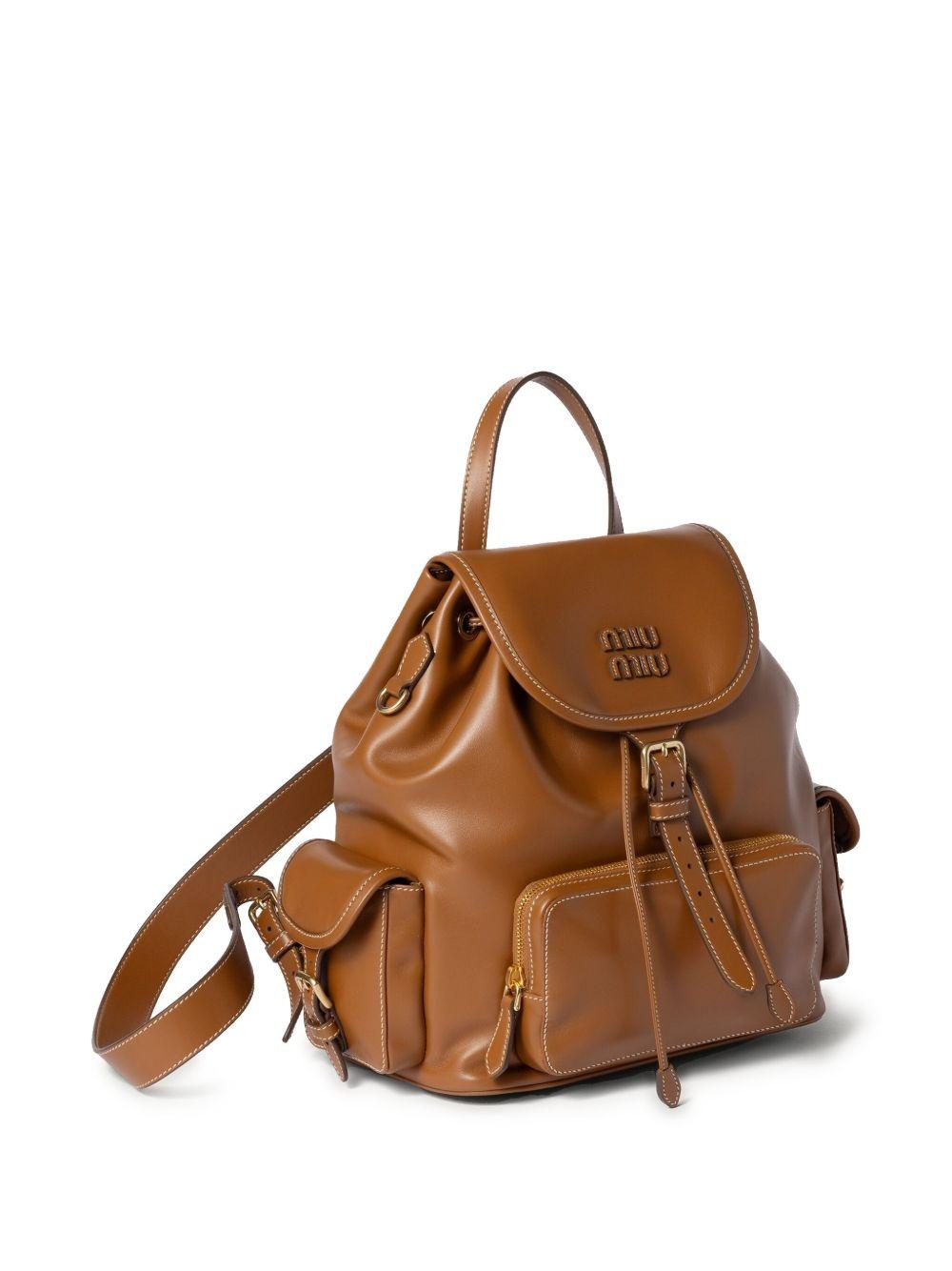 leather backpack Product Image