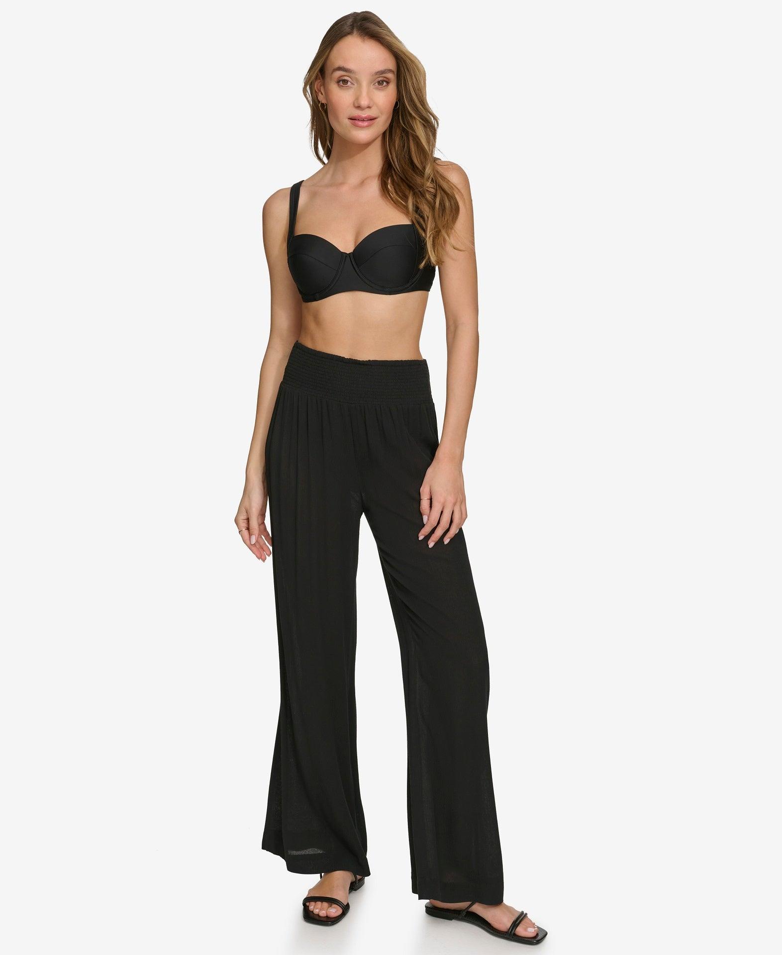 SUMMER GAUZE WIDE-LEG BEACH PANT Product Image