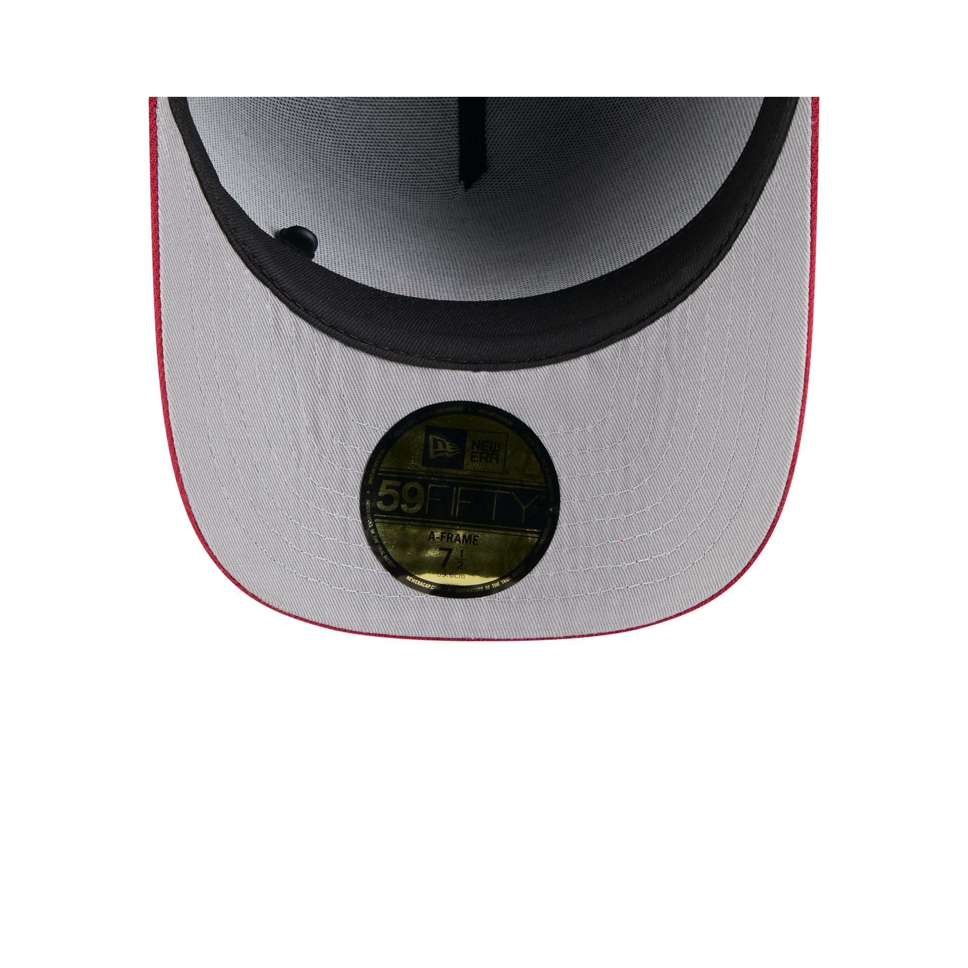 Arizona Cardinals 2025 Draft Black 59FIFTY A-Frame Fitted Hat Male Product Image