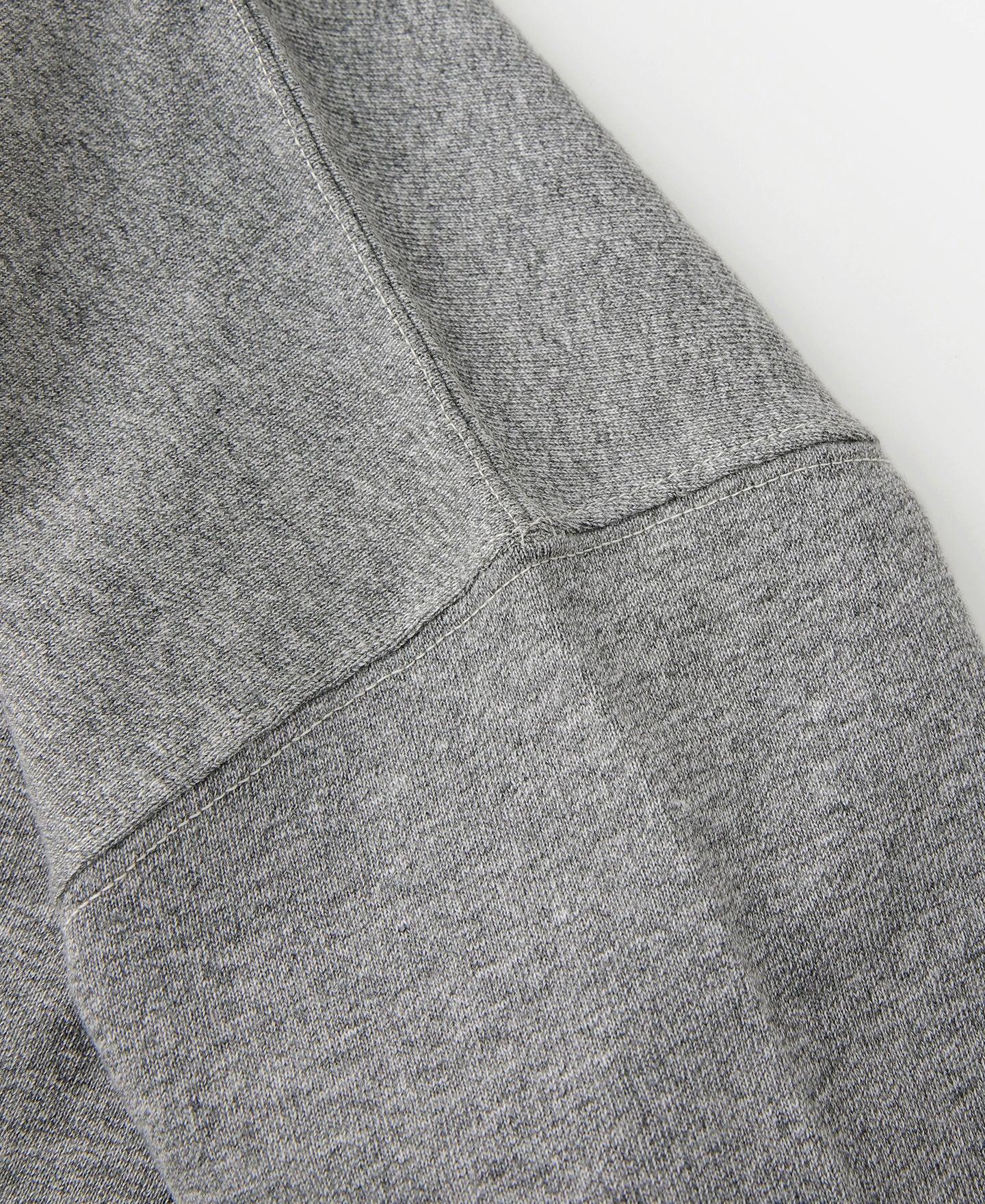 Loopwheel Tubular Athletic T-Shirt - Gray Product Image