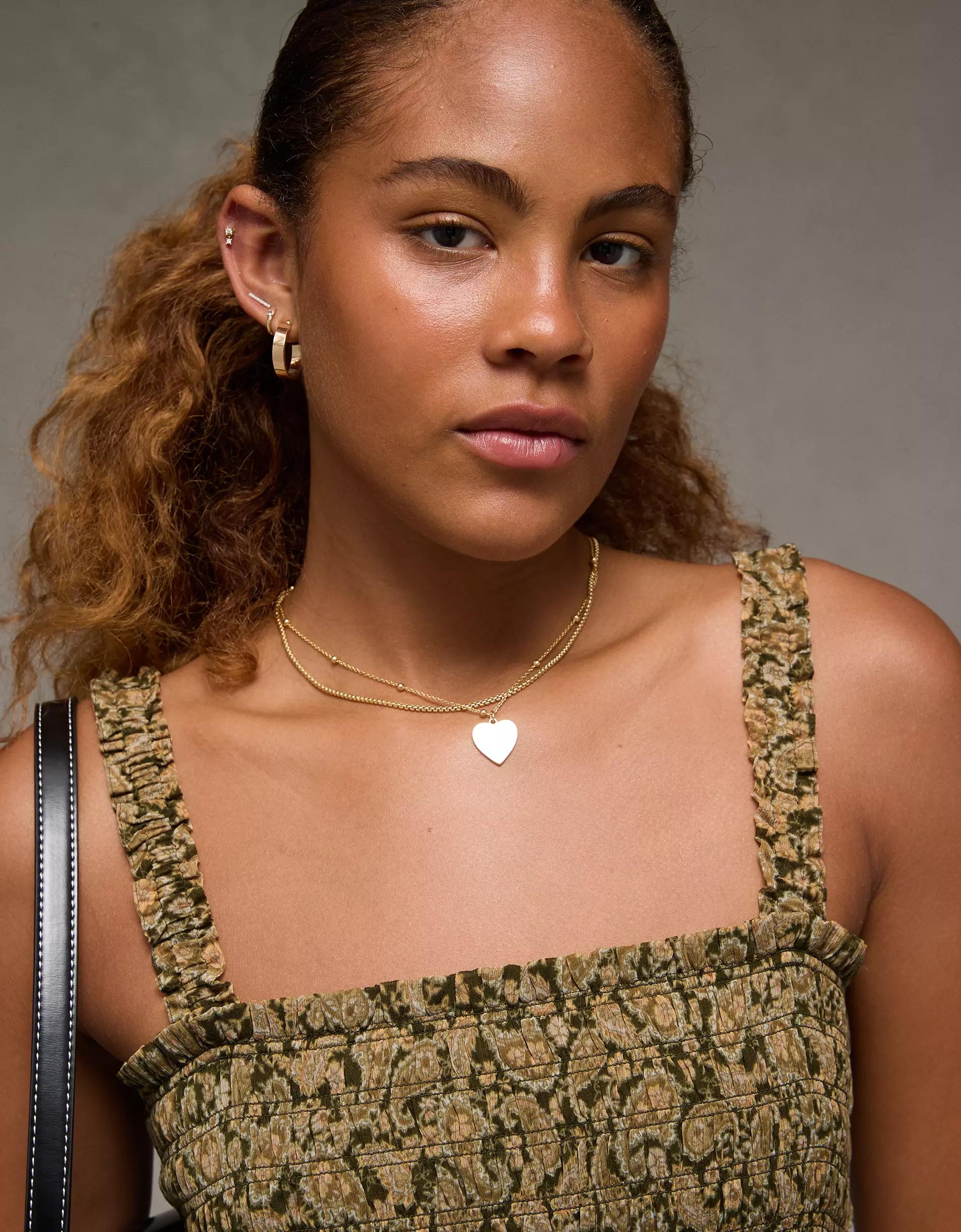 AE Handkerchief Hem Ruffle Floral Mini Dress Product Image