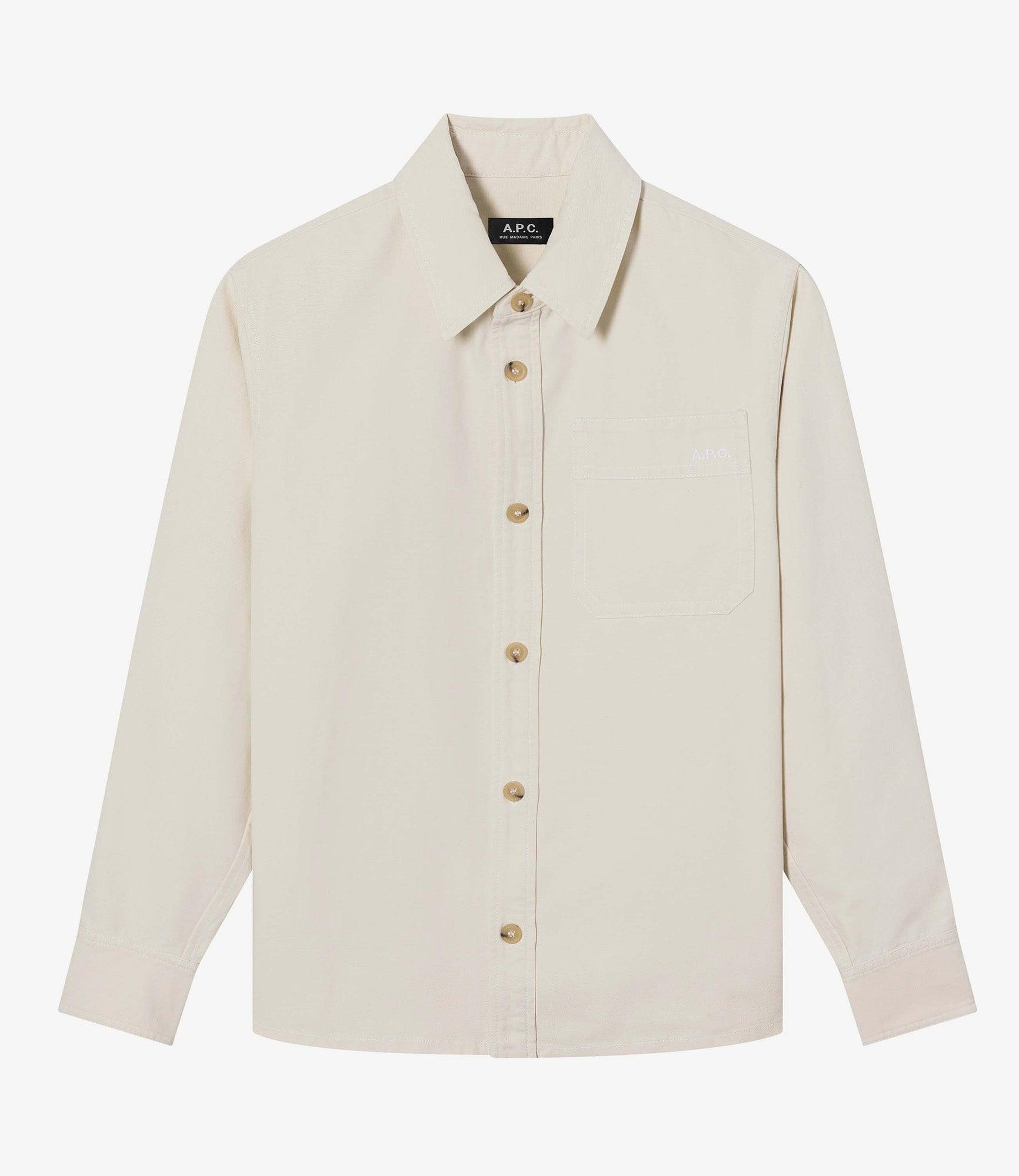 Basile Brodée Poitrine overshirt Male Product Image