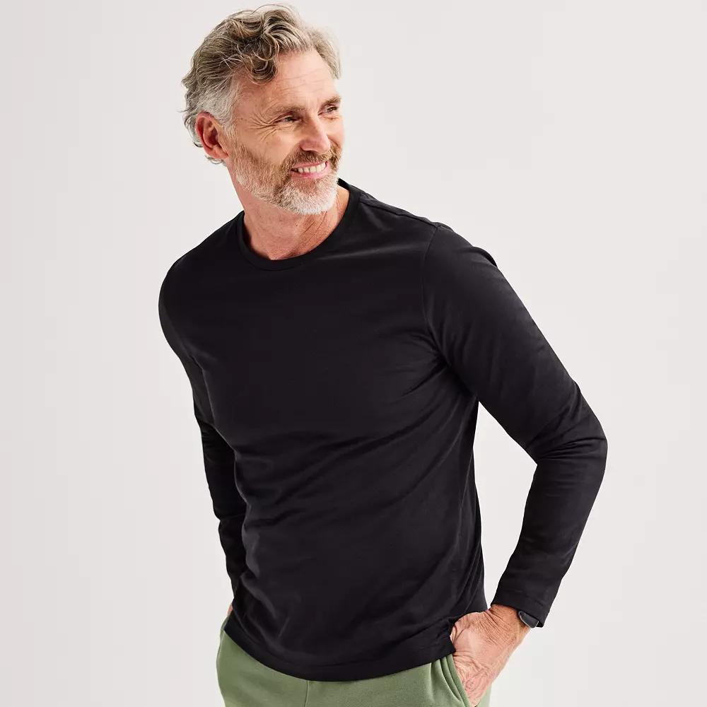 Men's Tek Gear® Long Sleeve Essential Tee,  Product Image