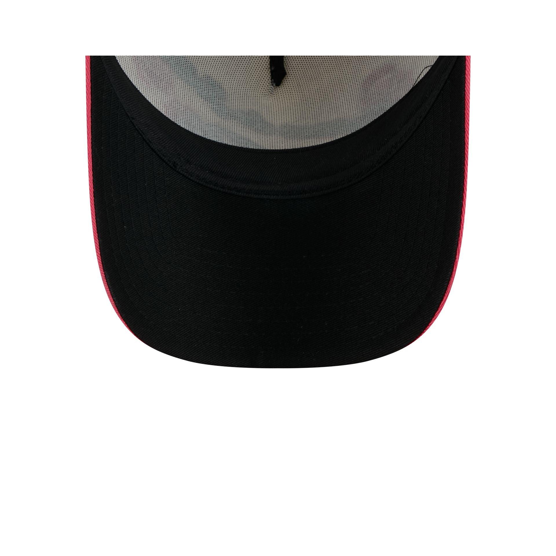 Atlanta Braves Front Door Red 9FORTY A-Frame Snapback Hat Male Product Image