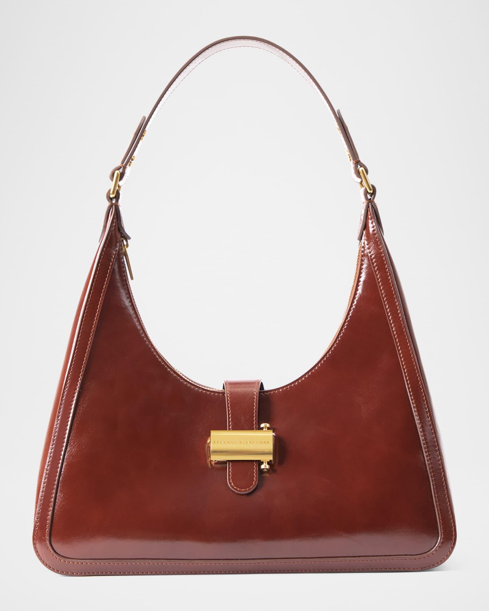 Sara Zip Leather Shoulder Bag Product Image
