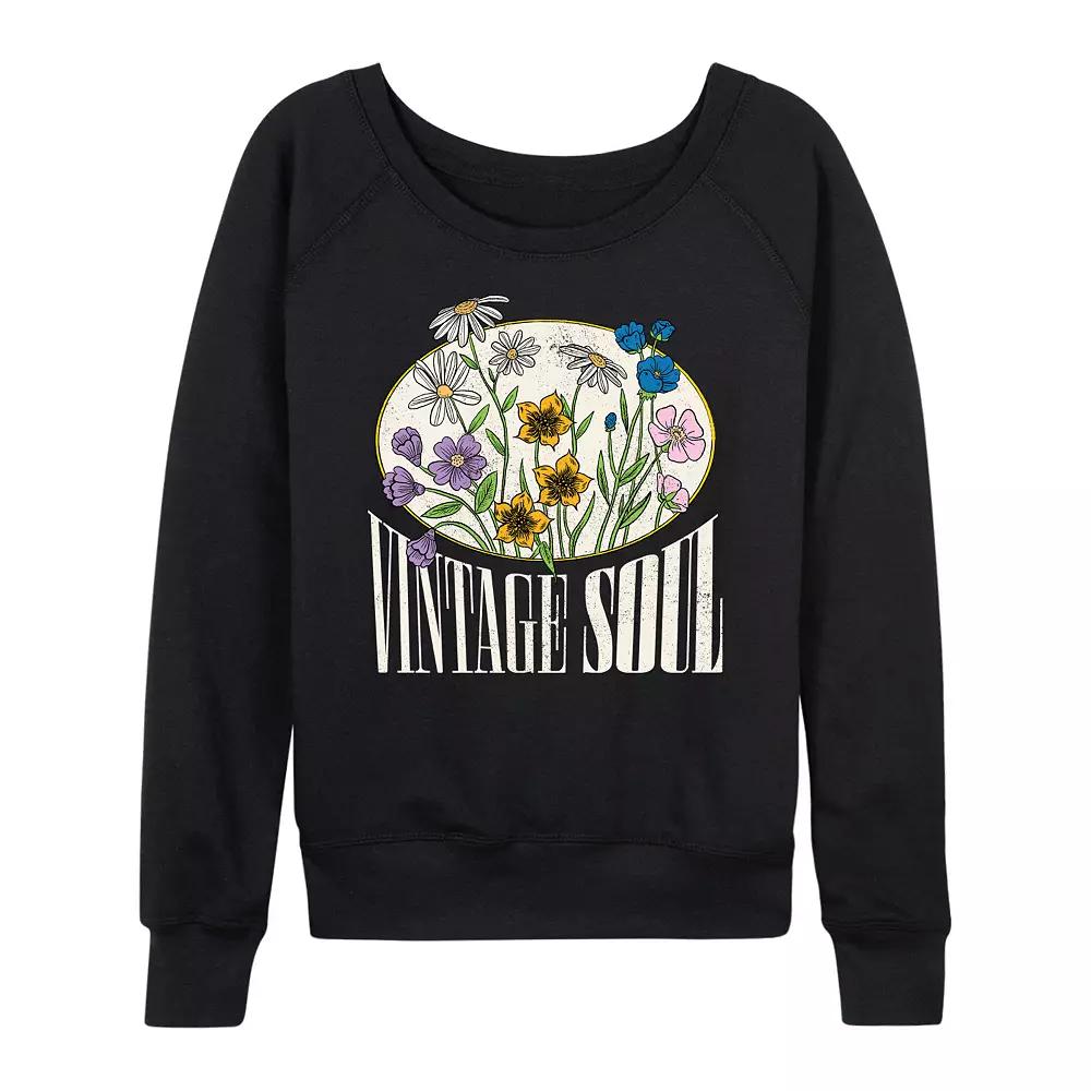 Women's Vintage Soul French Terry Long Sleeve Tee,  Product Image