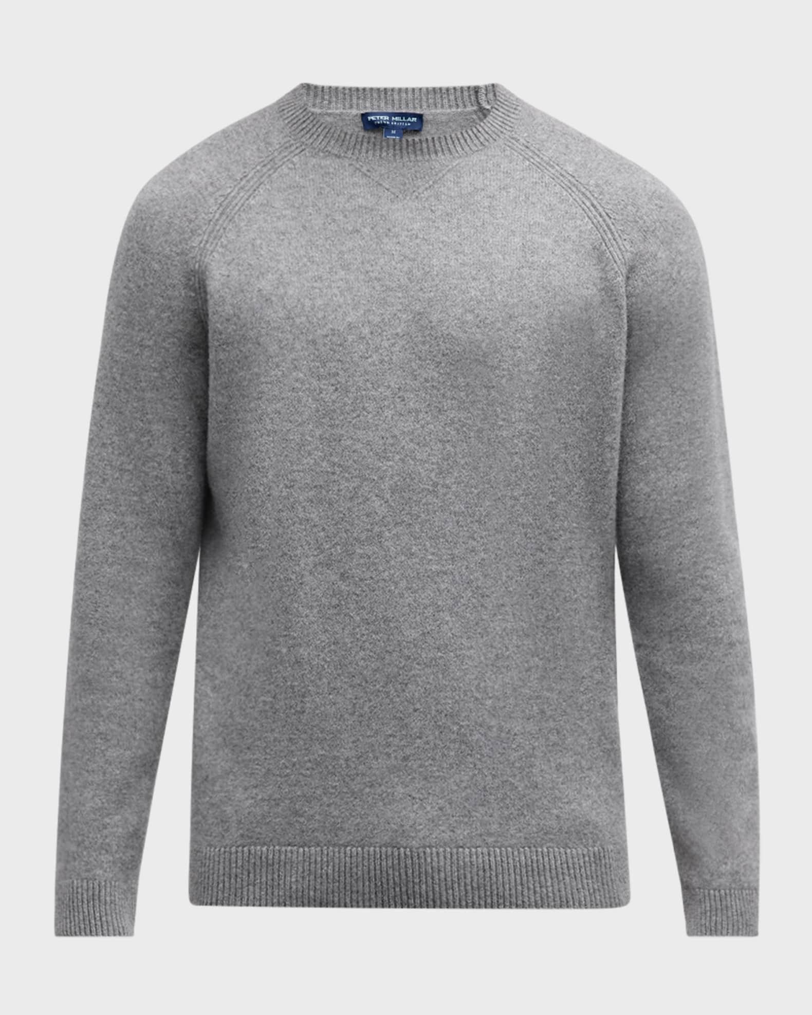 Mens Briard Wool and Cashmere Crewneck Sweater Product Image