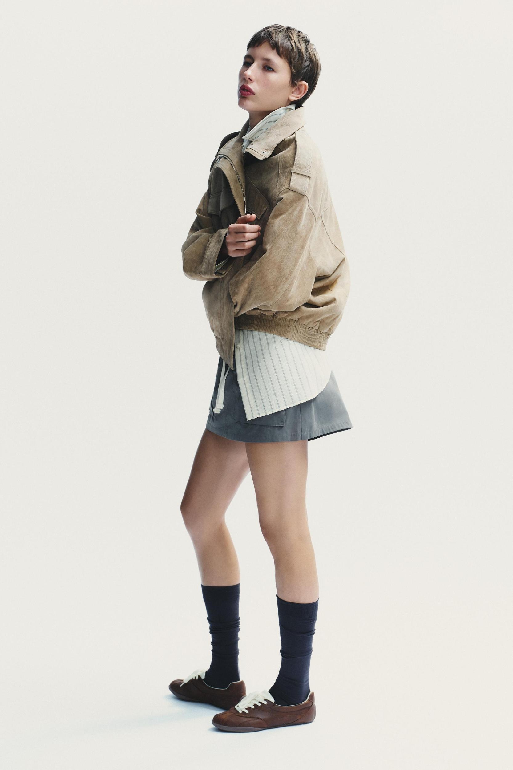 SUEDE LEATHER JACKET Product Image