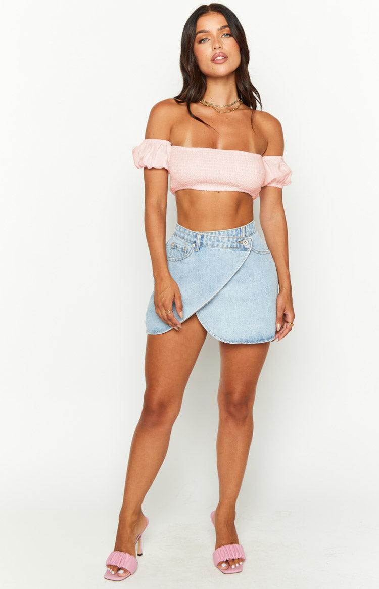 Molly Pink Crop Top Baby Product Image
