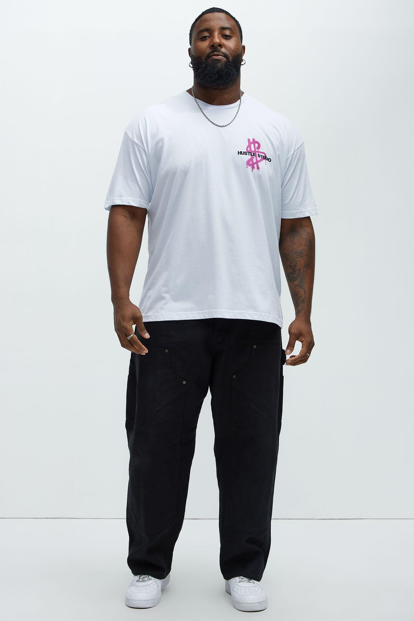 Hustle Studio Worldwide Short Sleeve Tee - White Product Image