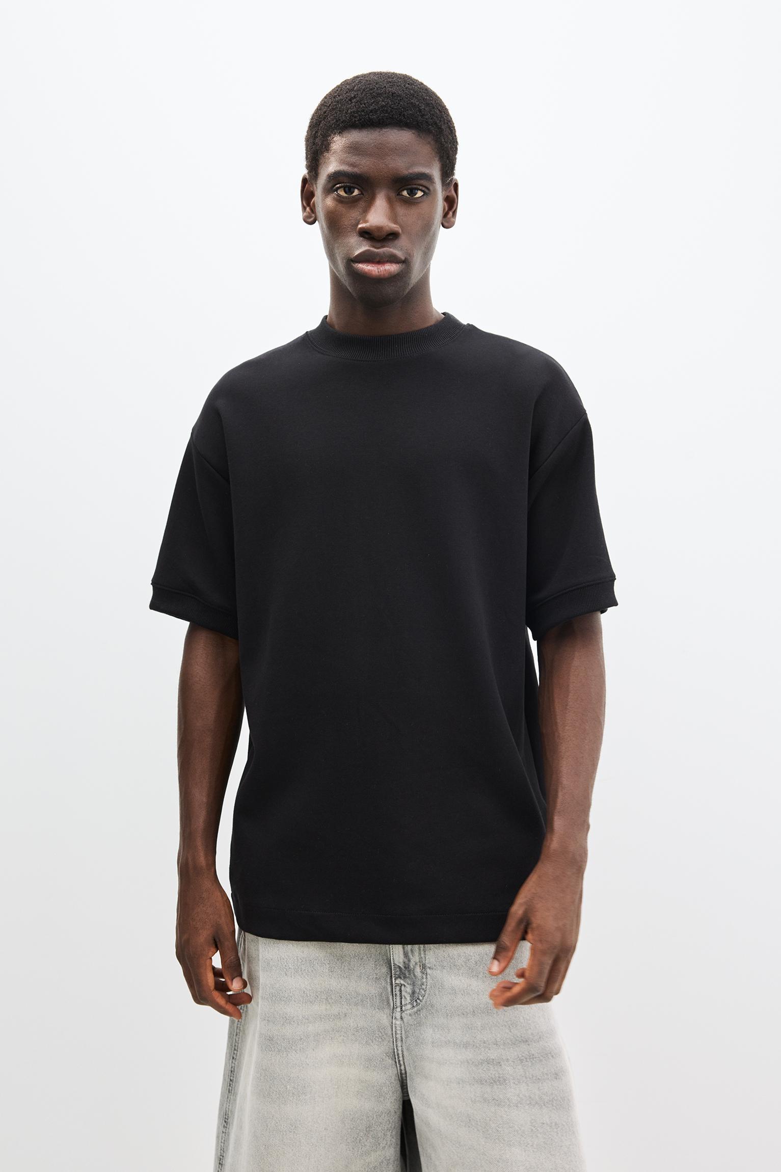 Interlock short sleeve sweatshirt Product Image