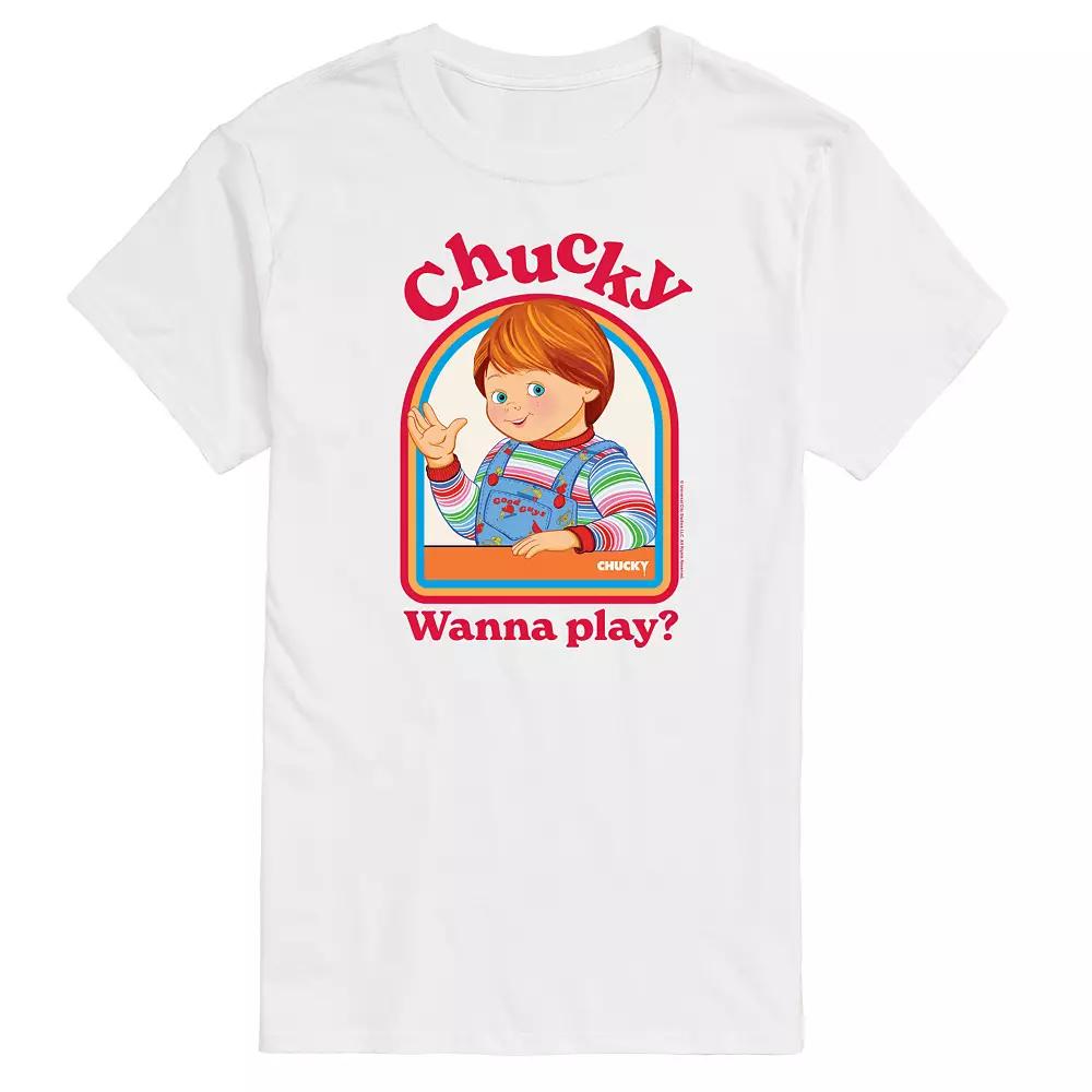 Men's Chucky Wanna Play Graphic Tee,  Product Image