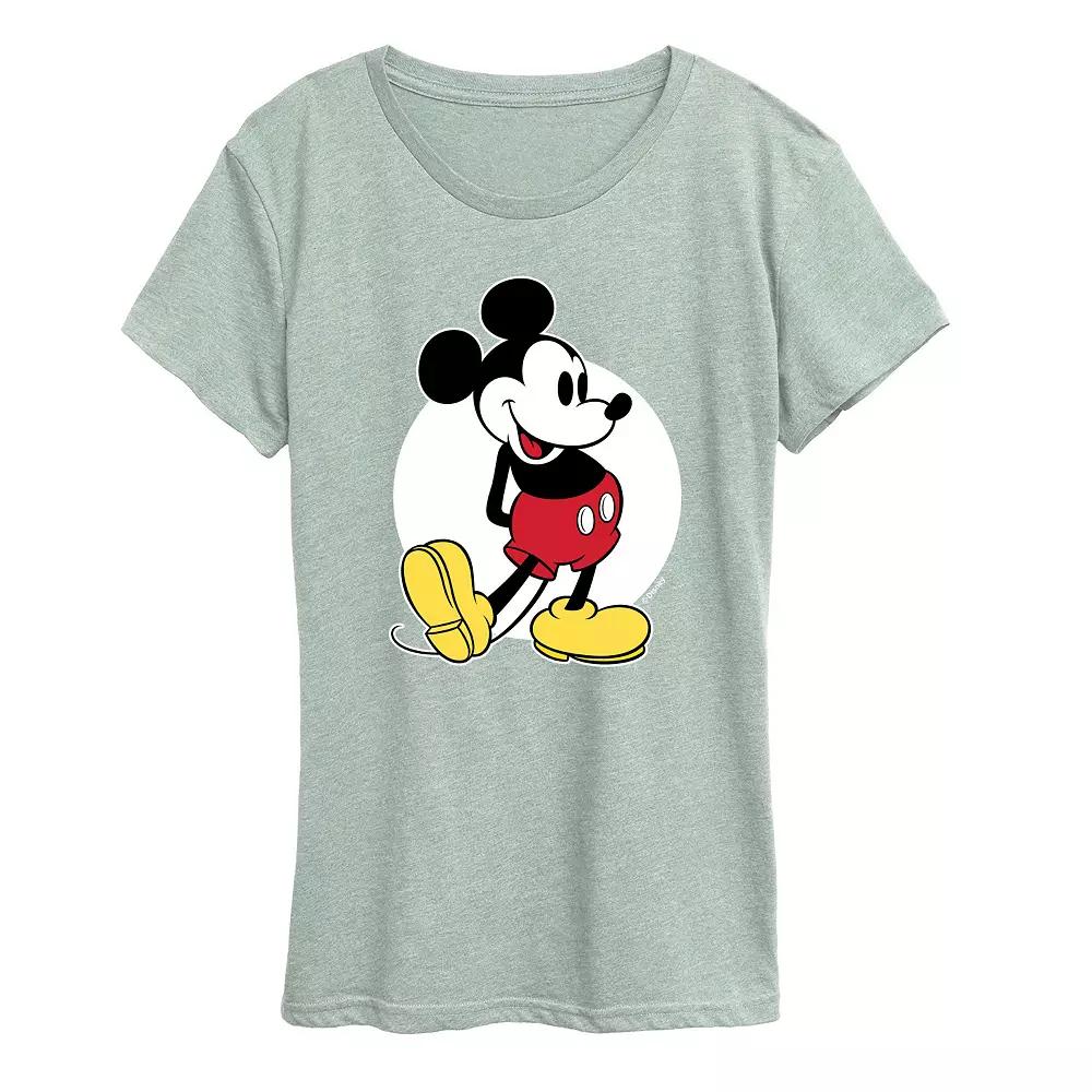 Disney's Mickey Mouse Women's Classic Graphic Tee,  Product Image