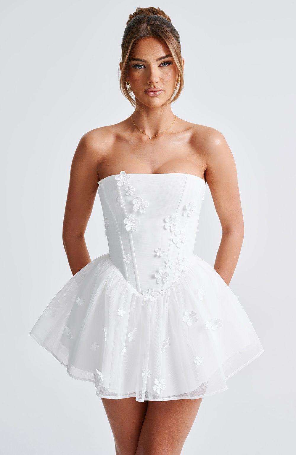 Justina Playsuit - Ivory Product Image