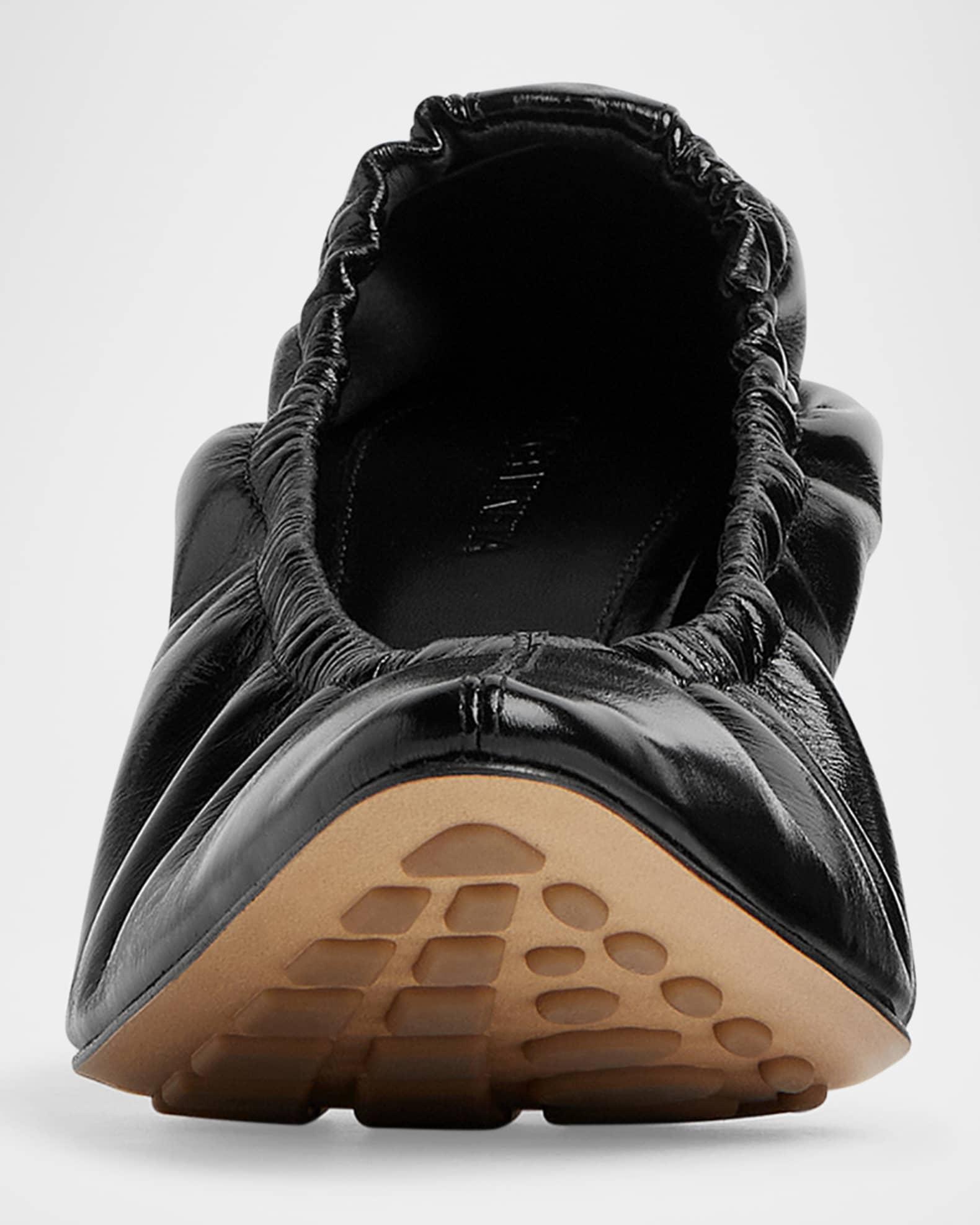 Sofia Elasticated Leather Pumps Product Image