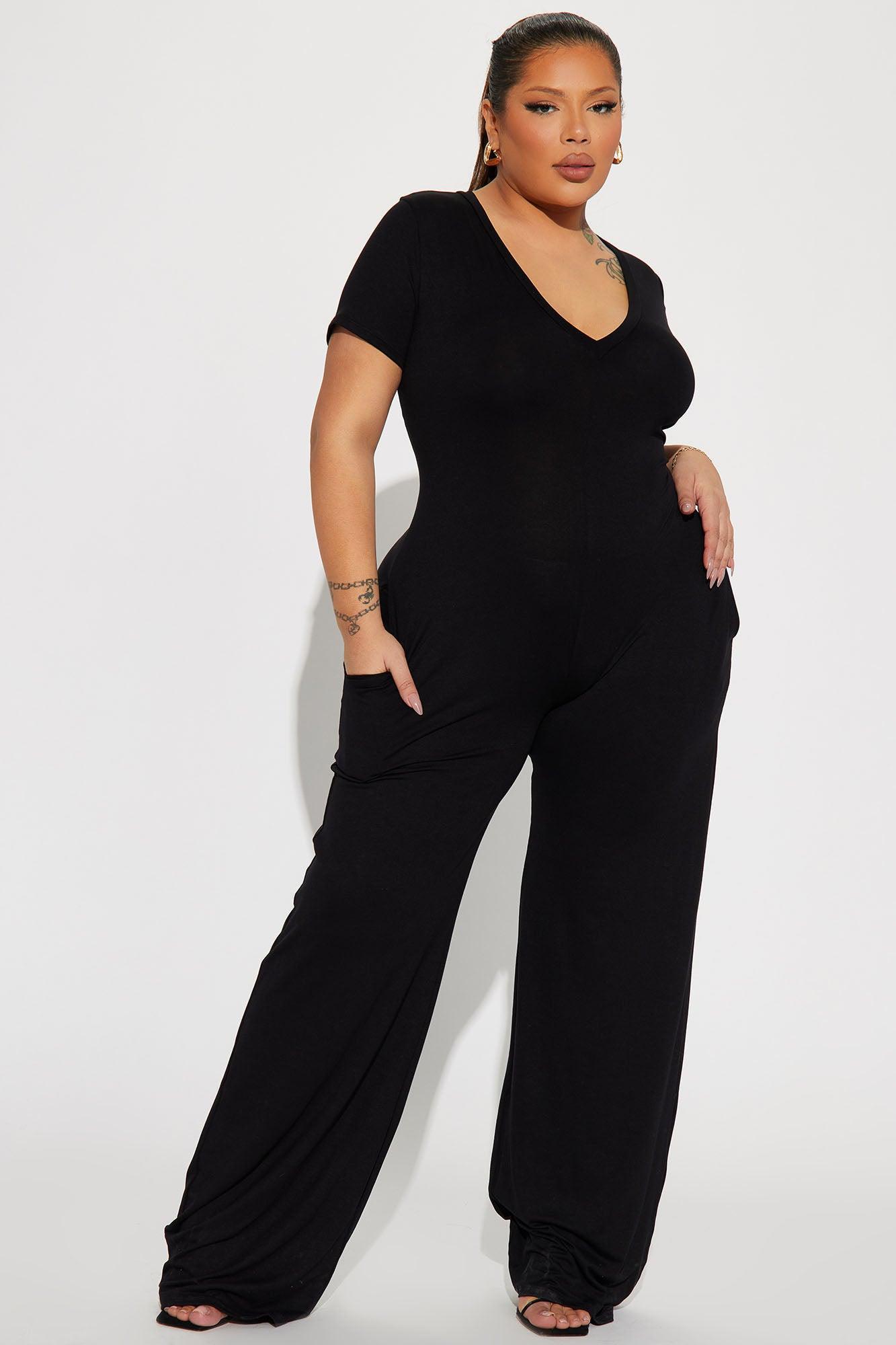 Perfect Weekend Jumpsuit - Black Product Image