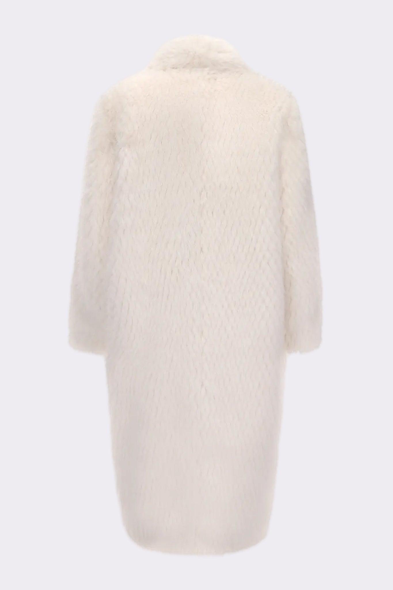 Marisa Fur Coat (White) Product Image