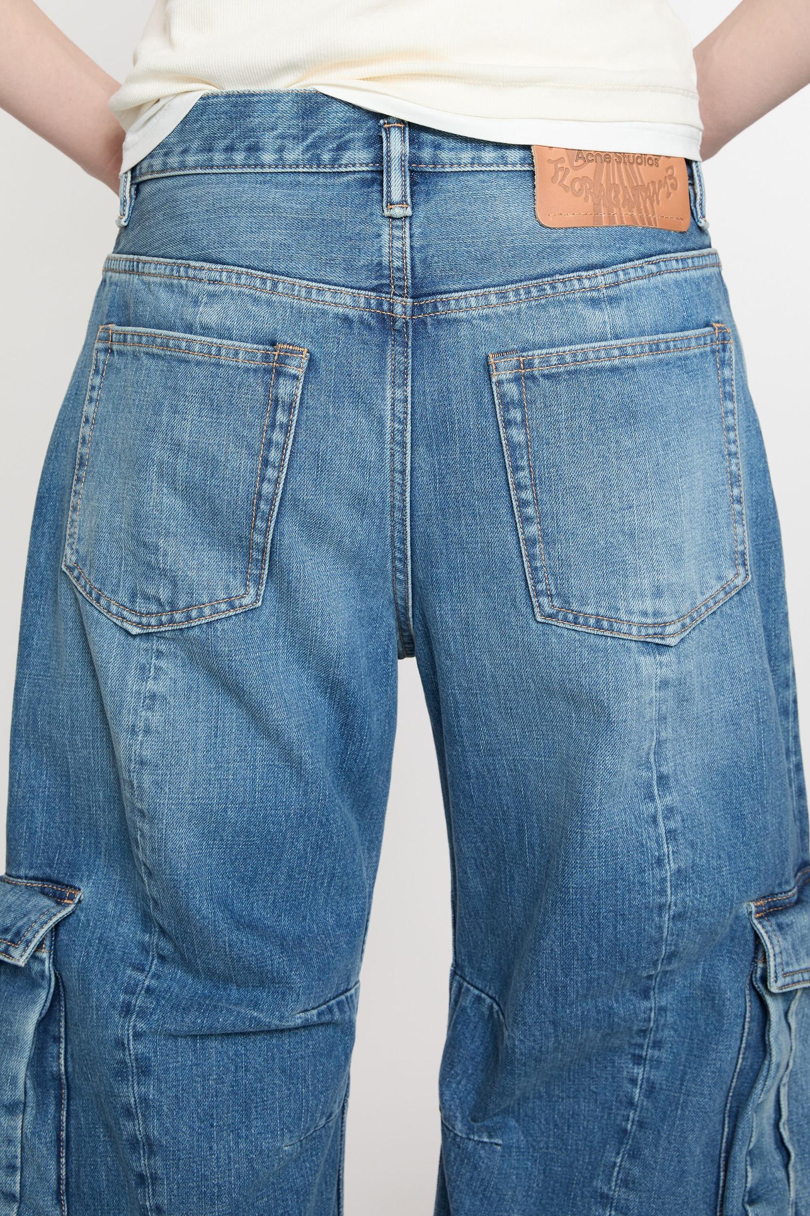 Denim cargo trousers Product Image