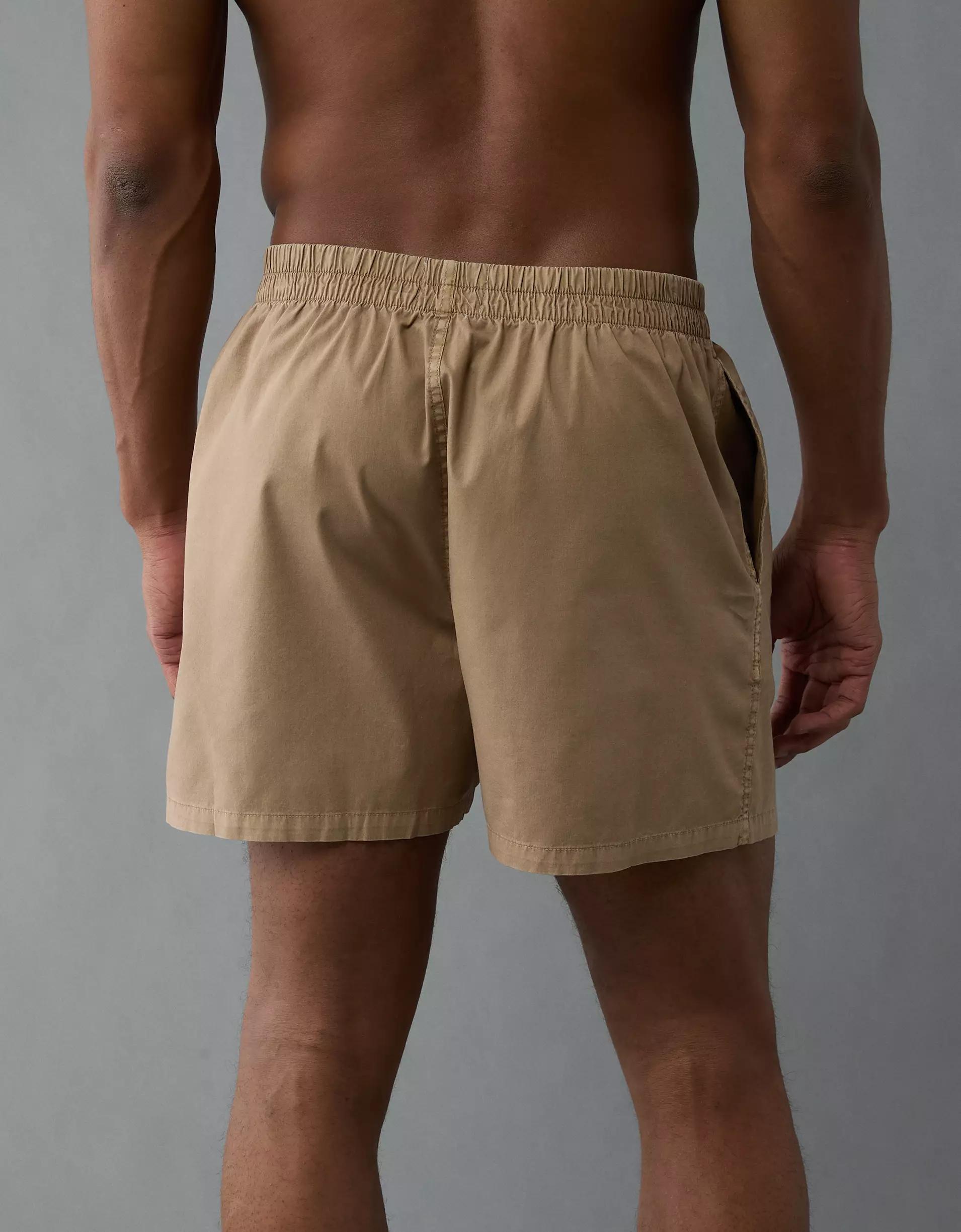 AEO Men's Poplin Pocket Boxer Short Product Image
