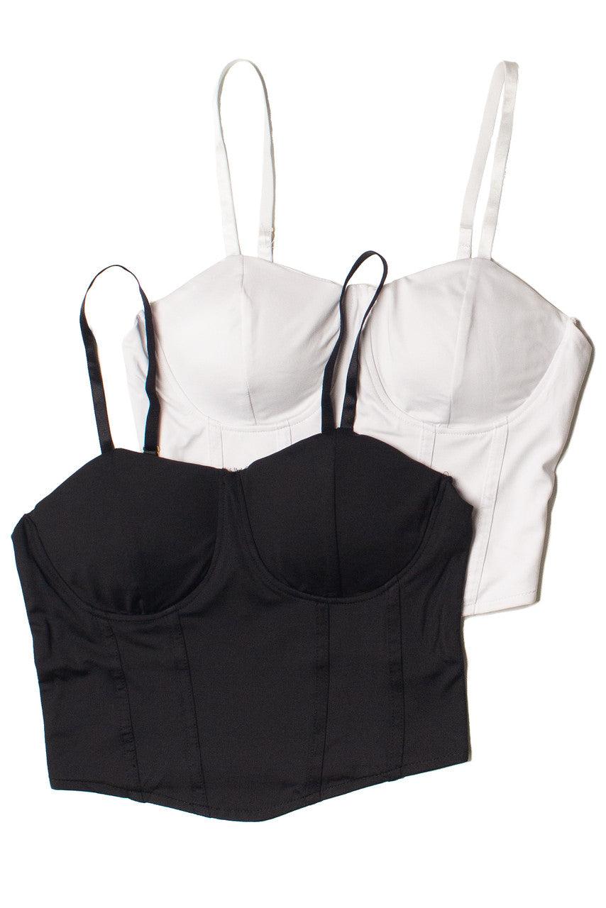Hanky Hem Bustier Top Product Image