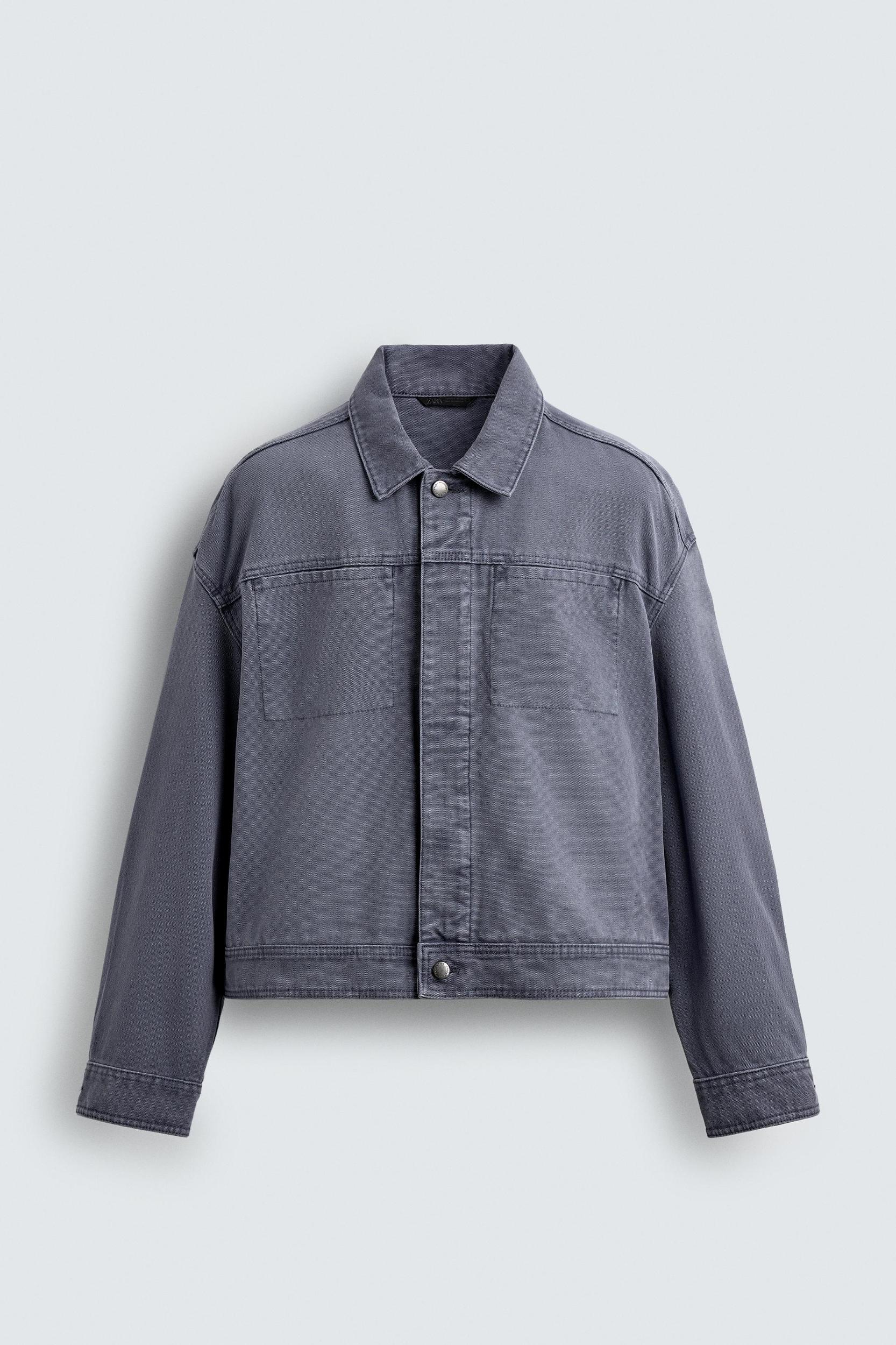 WASHED BOXY FIT JACKET Product Image