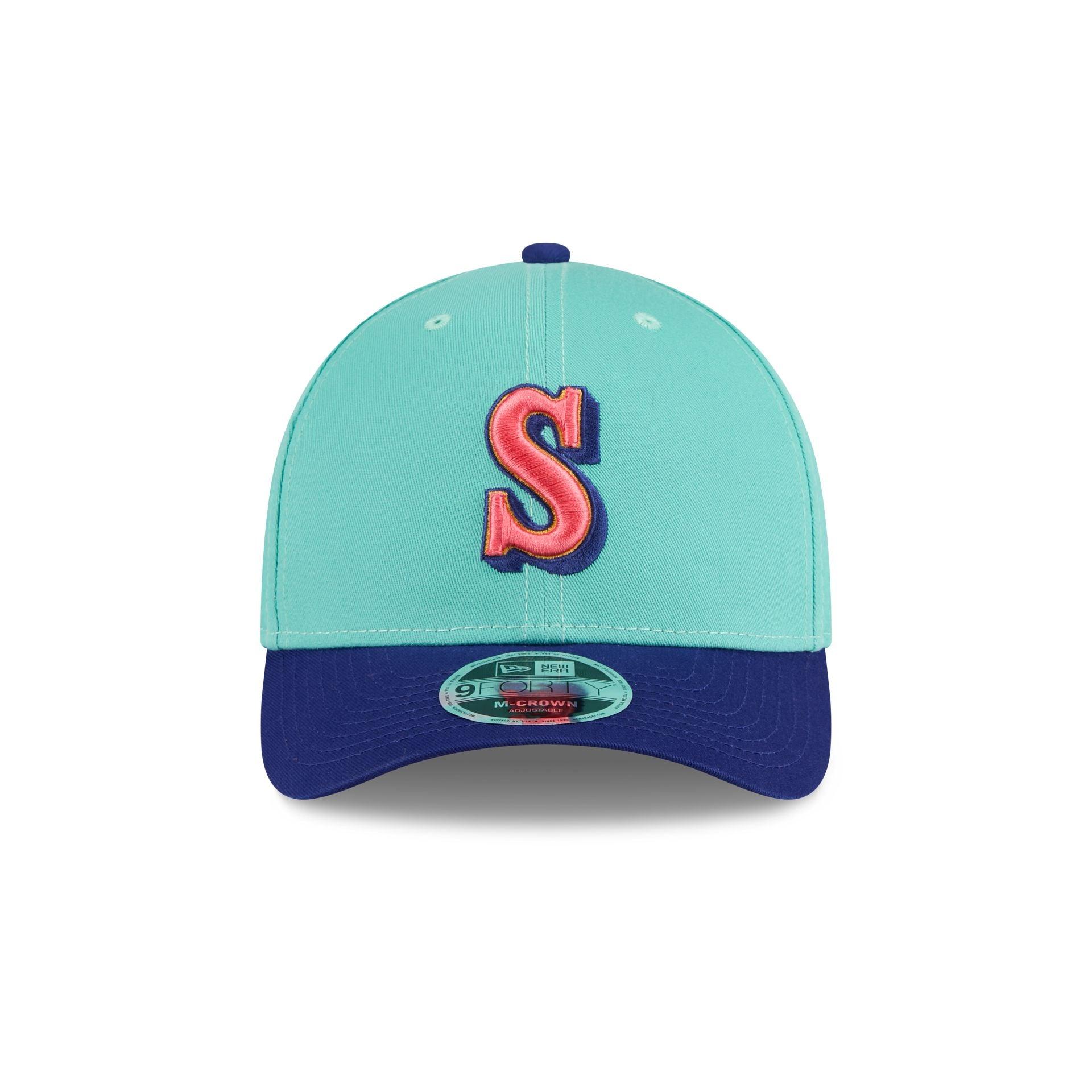 Seattle Mariners Clear Mint 9FORTY M-Crown Adjustable Hat Male Product Image