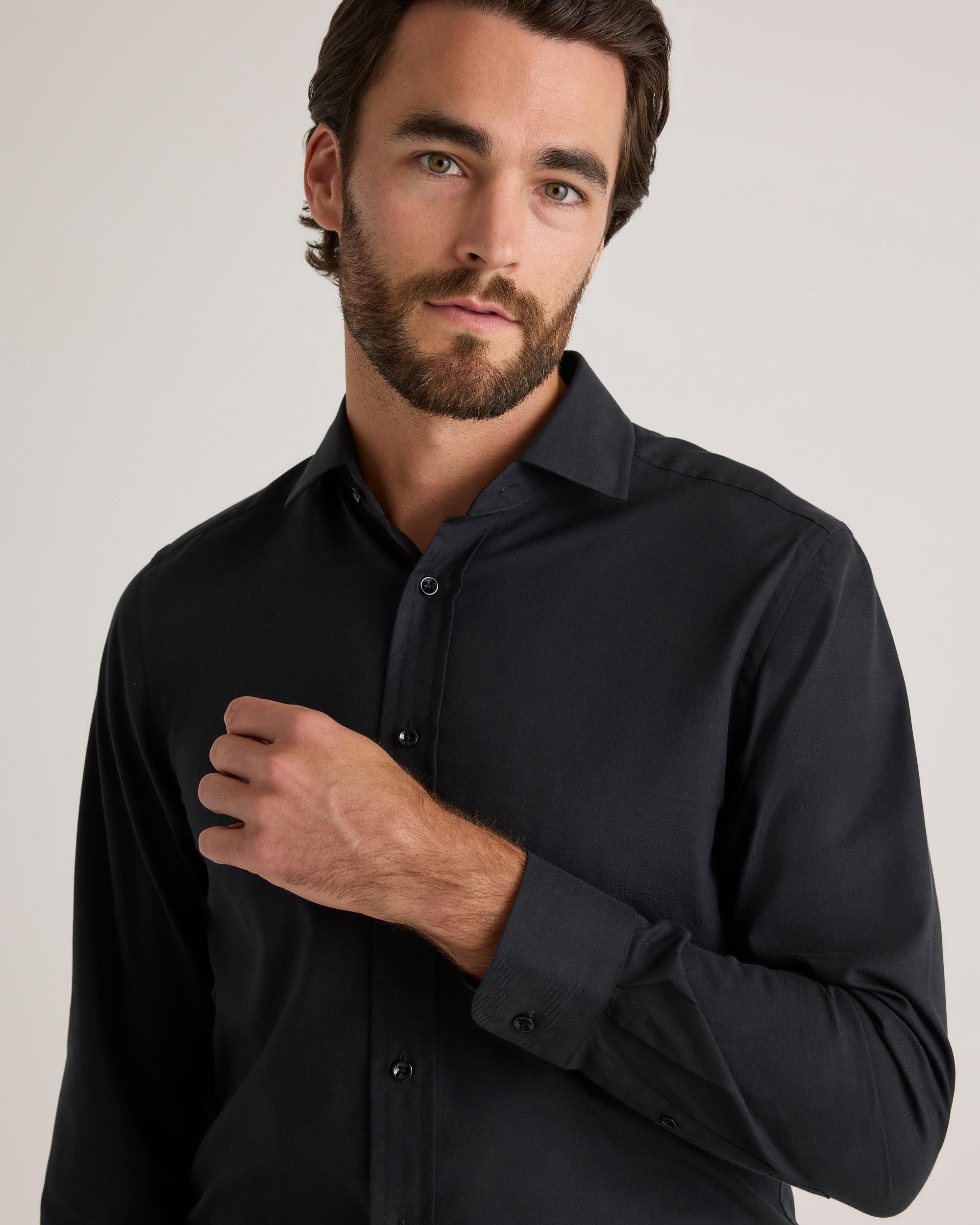 Quince | Men's Cashmere Dress Shirt Organic Cotton Product Image