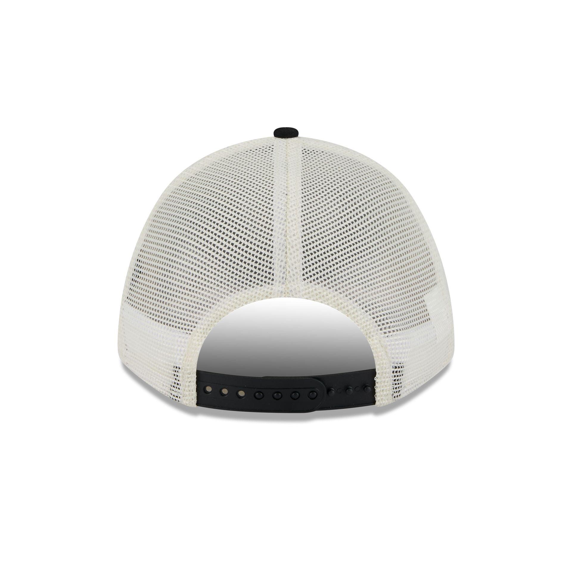 Chicago Bulls Chrome Arch 9FORTY M-Crown A-Frame Trucker Hat Male Product Image