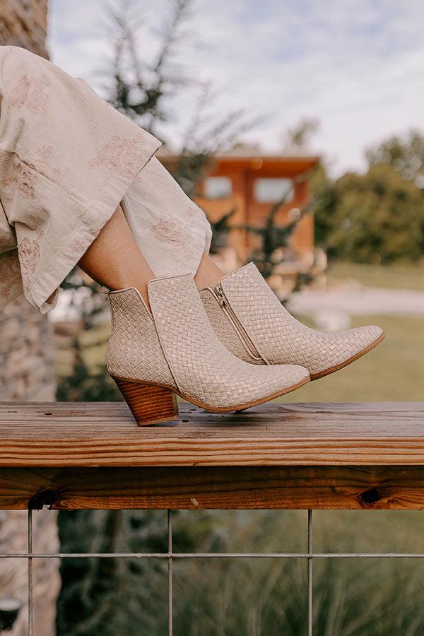 The Come And Get It Woven Bootie Product Image