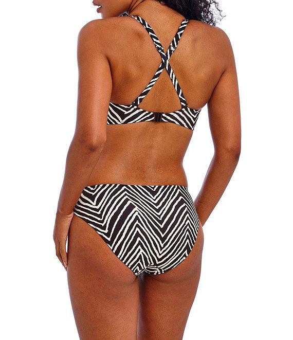 Freya Fiji Falls High Waist Moderate Coverage Swim Bottom Product Image