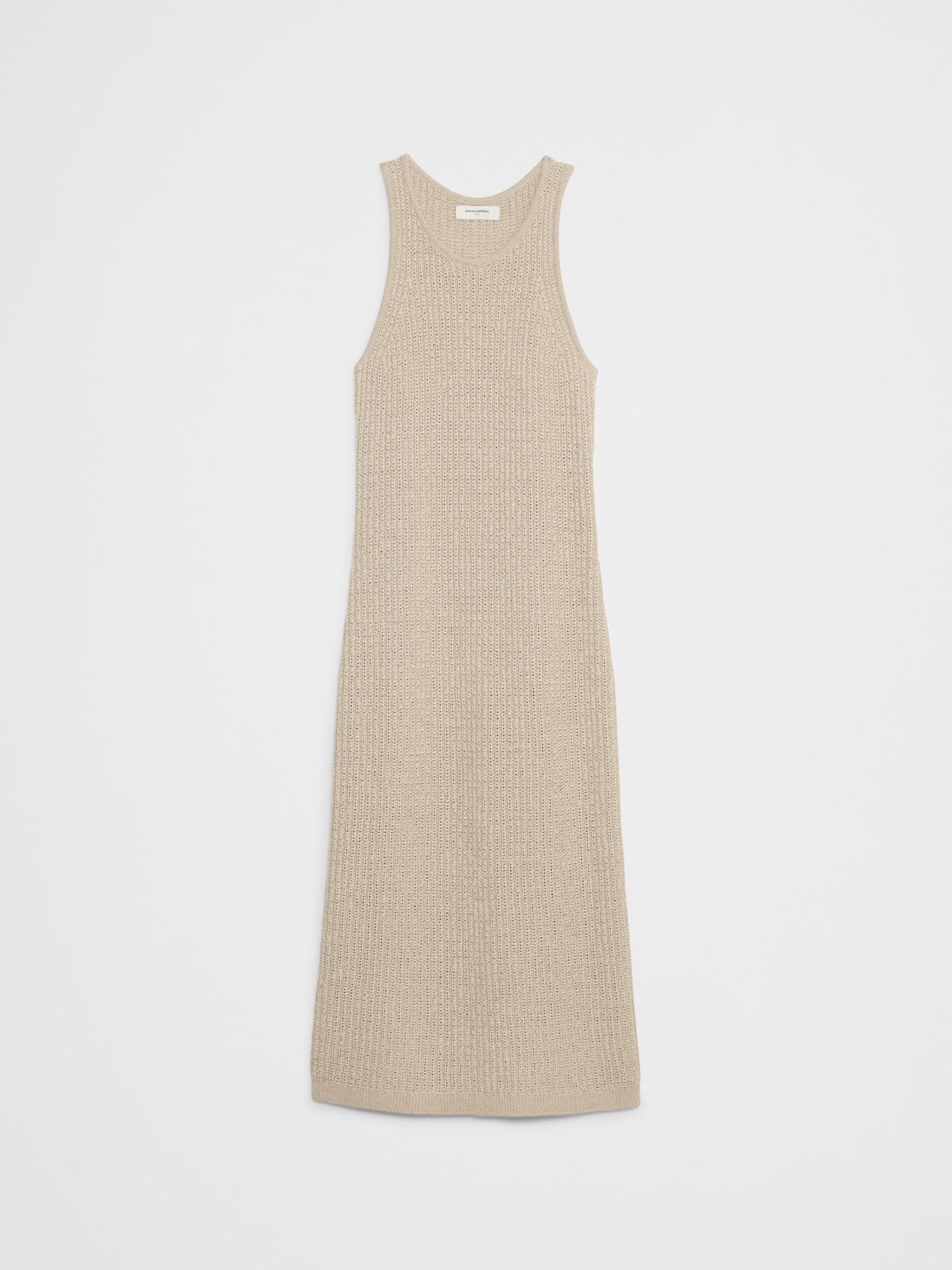Textured Midi Sweater Dress Product Image