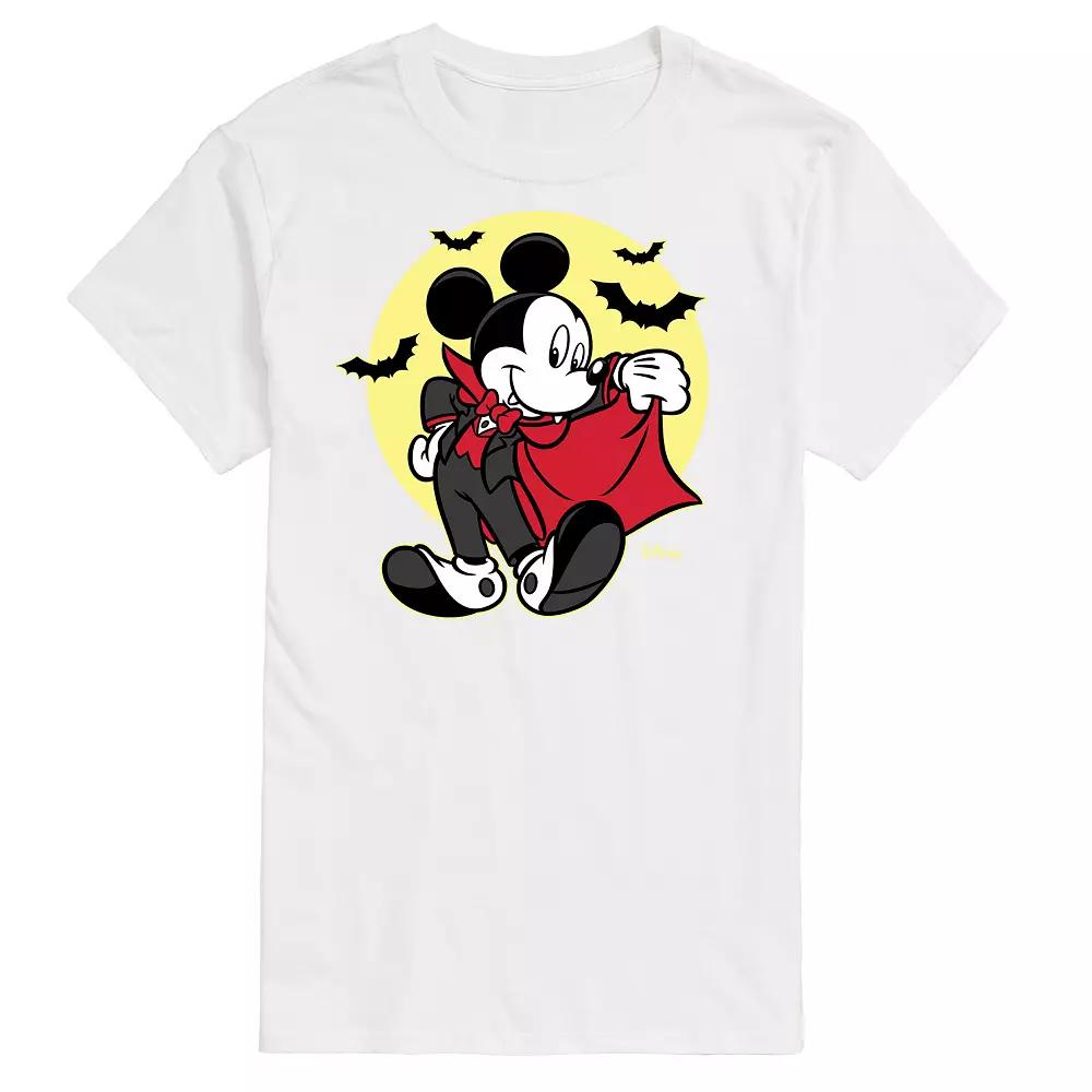 Disney's Mickey Mouse & Friends Big & Tall Mickey Vampire Graphic Tee, Men's,  Product Image