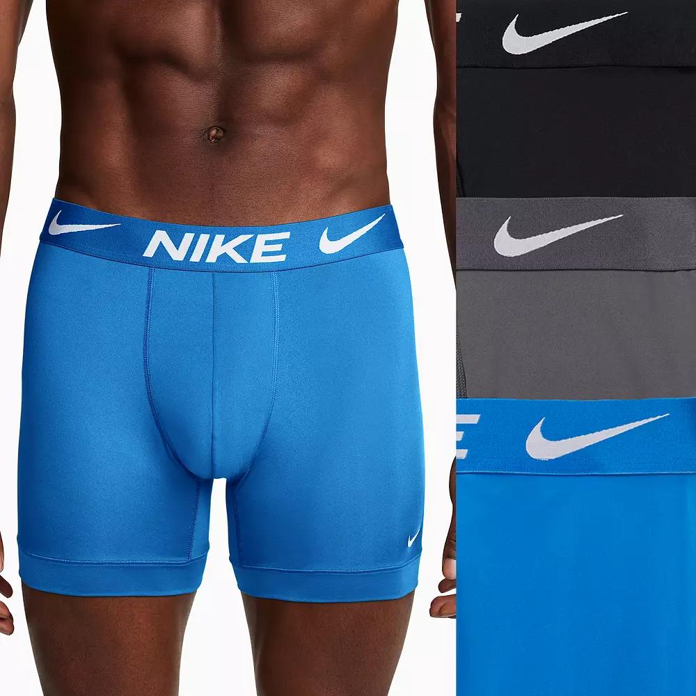 Nike Men's Essential Micro Dri-FIT Boxer Briefs (3-Pack) Product Image