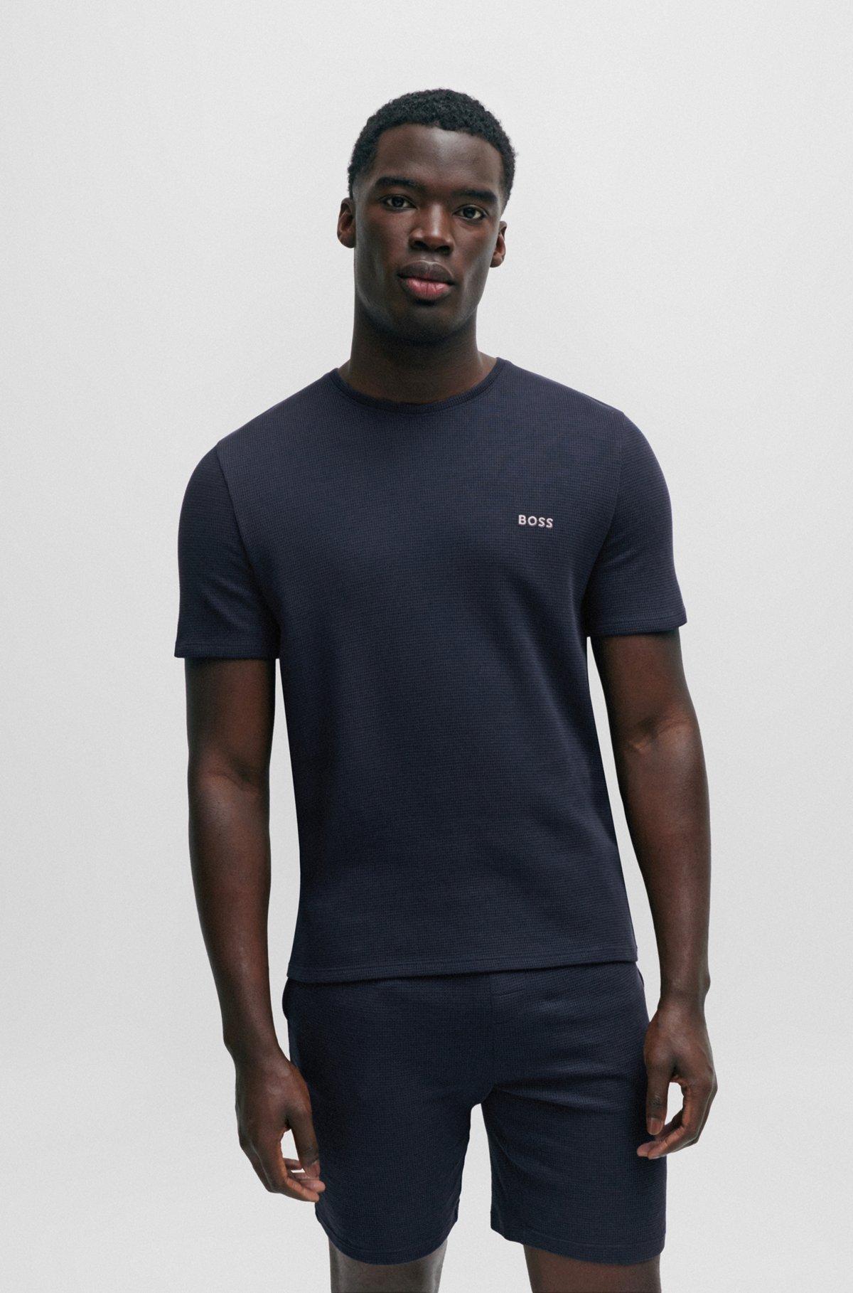 Pajama T-shirt with embroidered logo Product Image