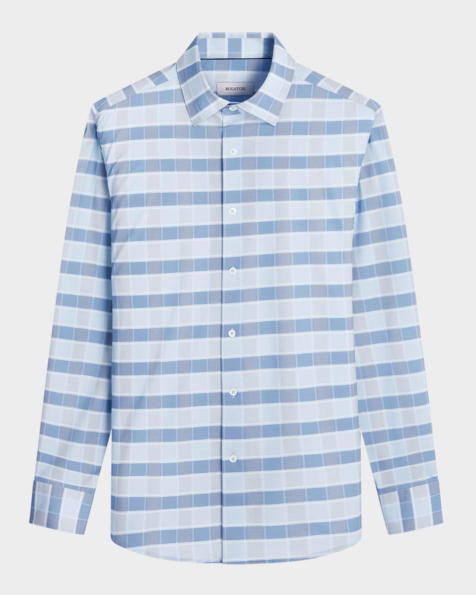 Men's OoohCotton James Check Sport Shirt Product Image