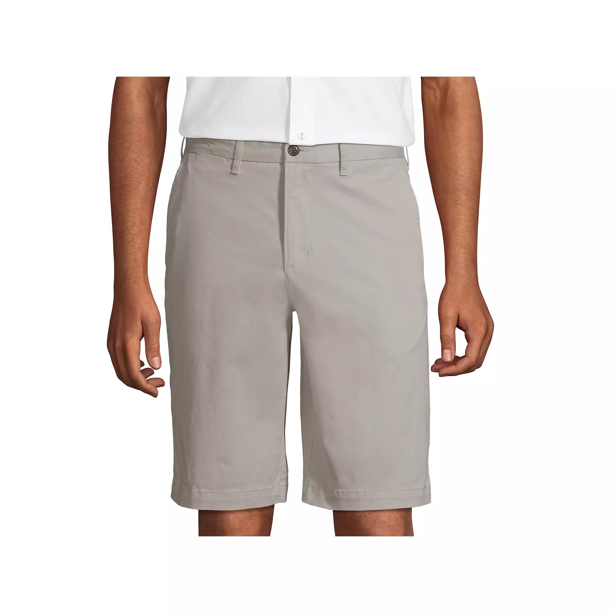 Big & Tall Lands' End 11" Traditional-Fit Comfort First Knockabout Chino Shorts, Men's,  Product Image