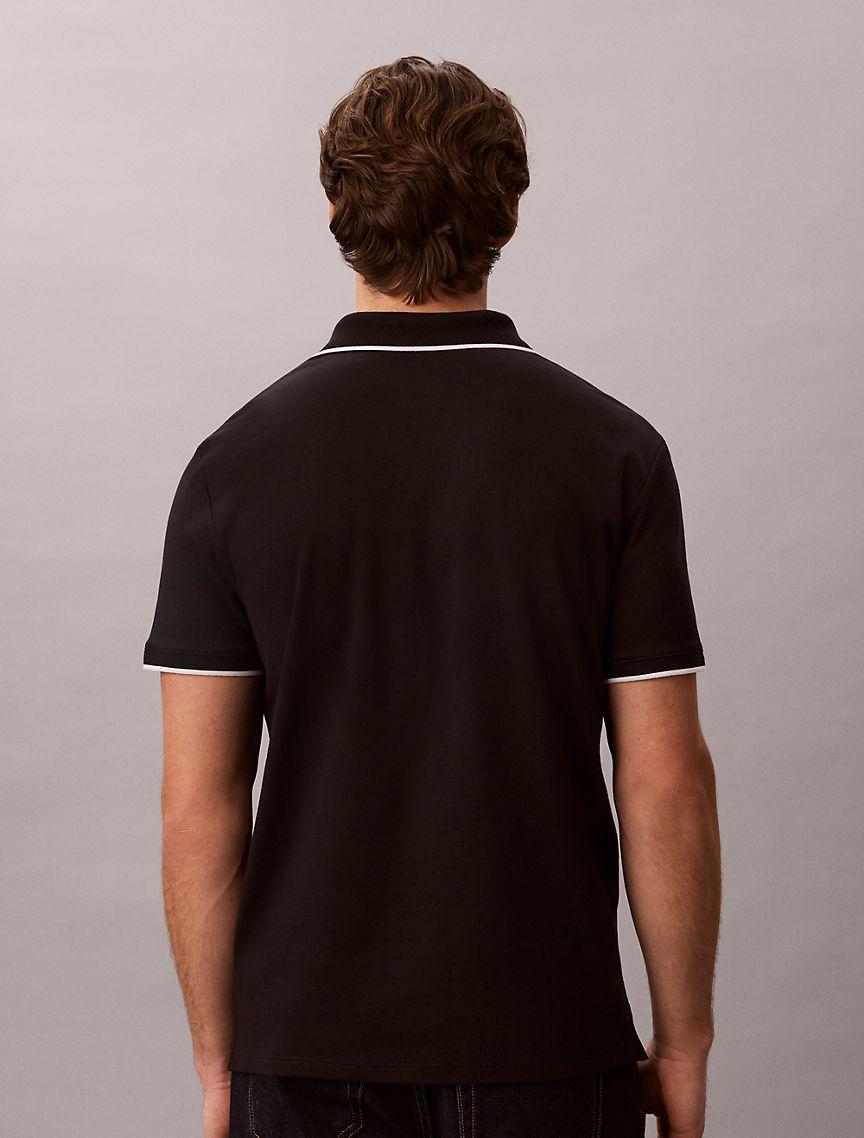 Liquid Touch Tipped Polo Shirt Product Image