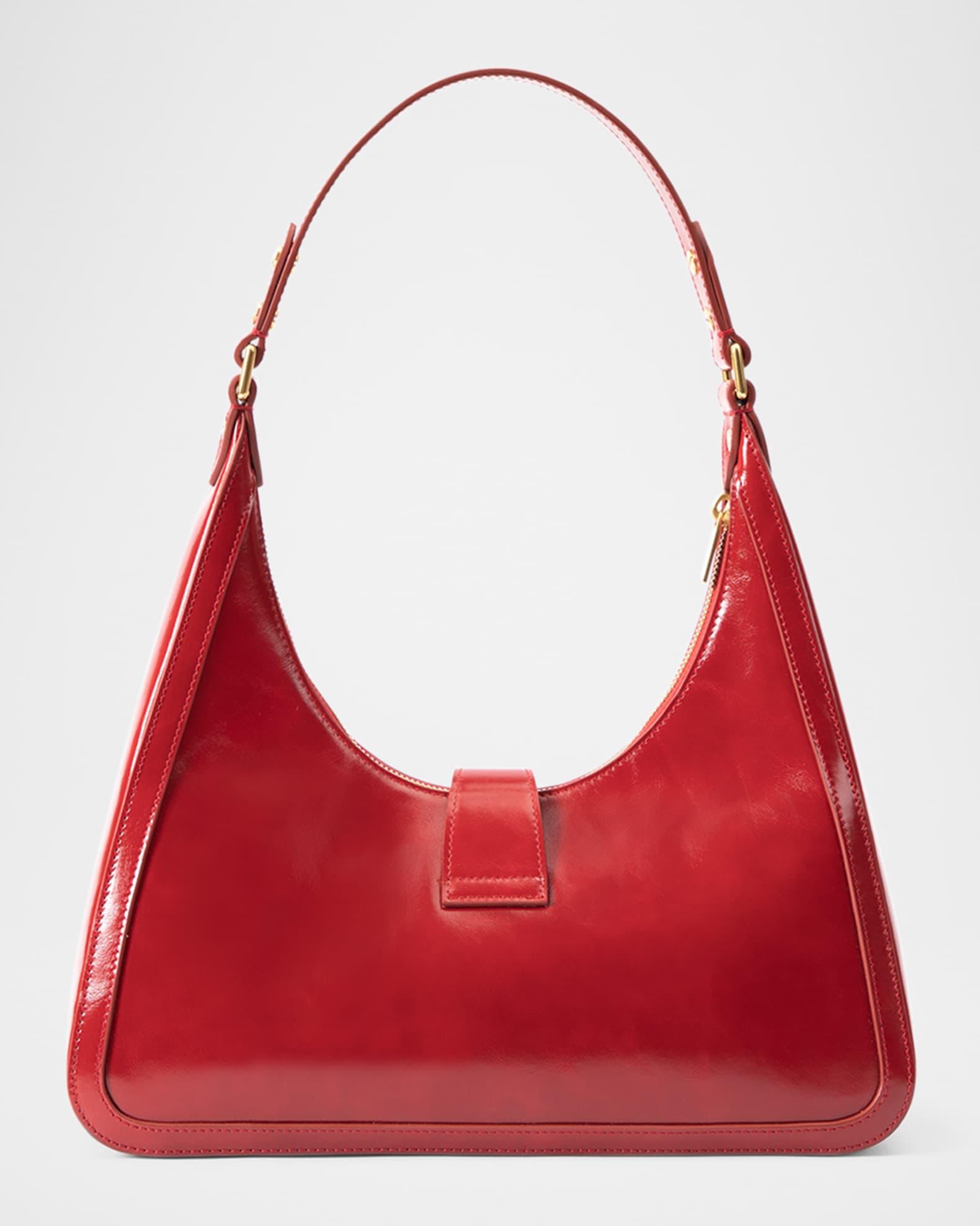 Sara Zip Leather Shoulder Bag Product Image