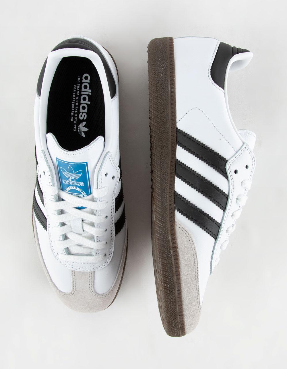 ADIDAS Samba ADV Shoes - WHITE Product Image