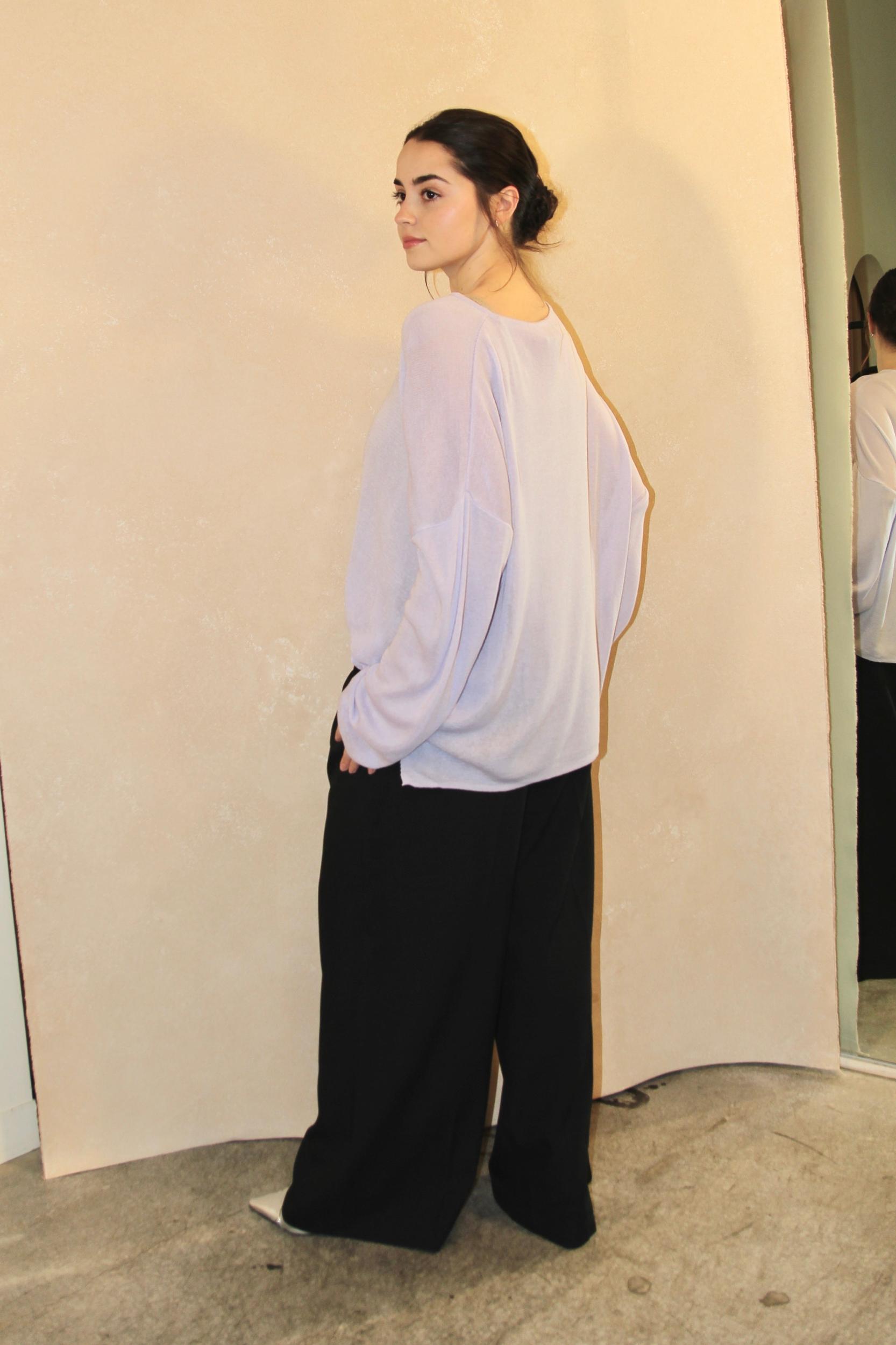 Emelia Sweater Lavender Product Image