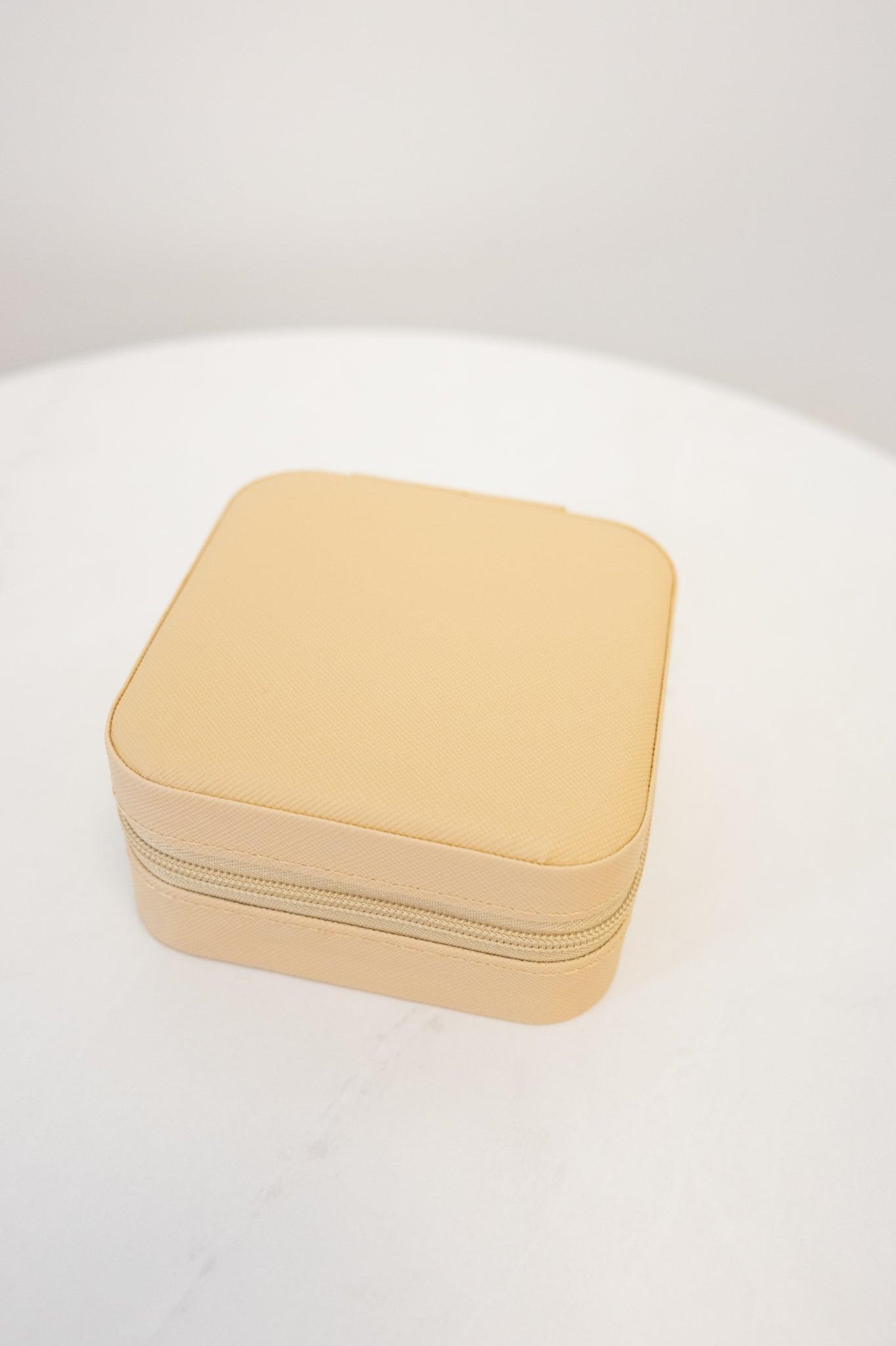 All Together Now Taupe Brown Travel Jewelry Case Female Product Image