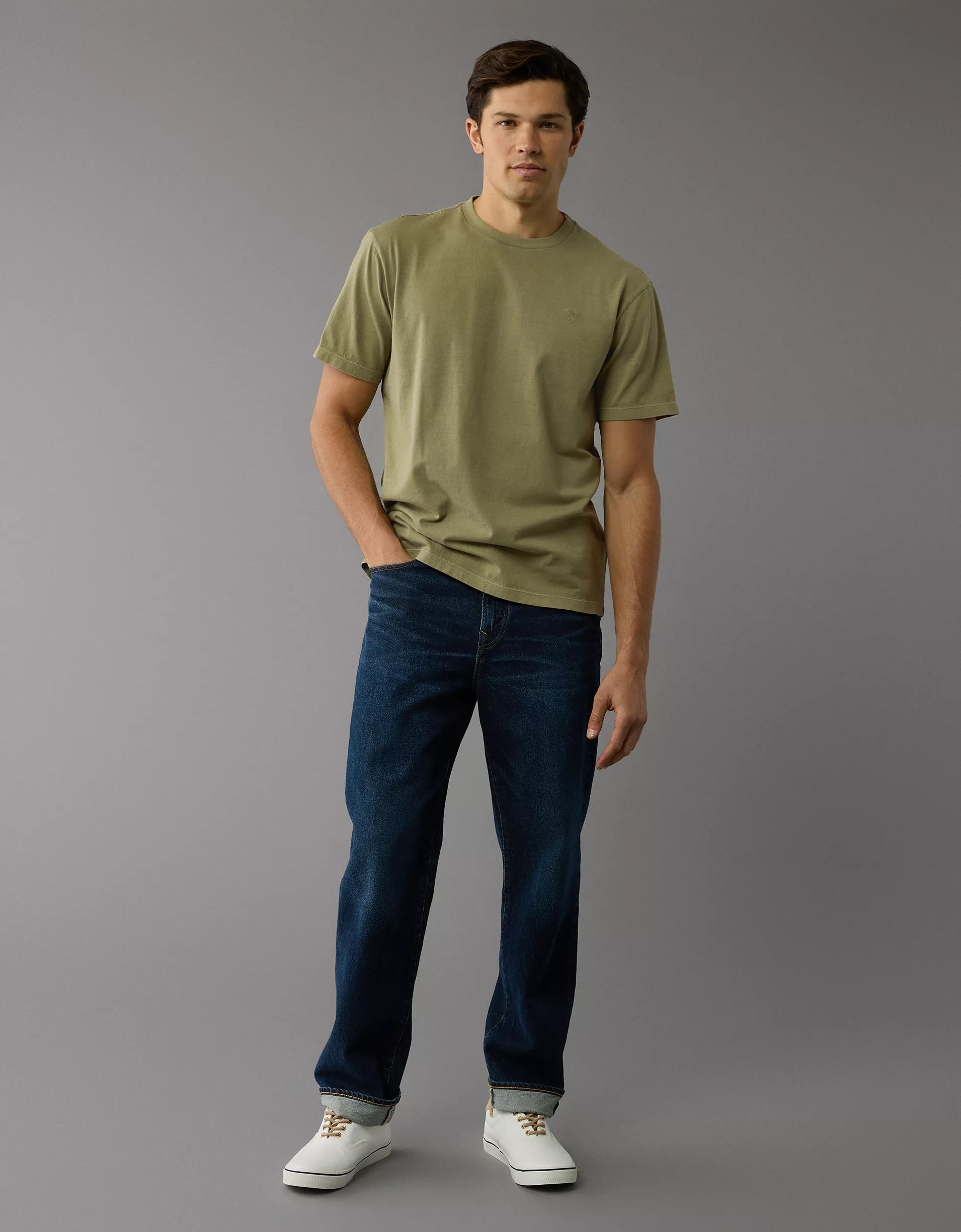 AE Logo Lived-In T-Shirt Men's Product Image