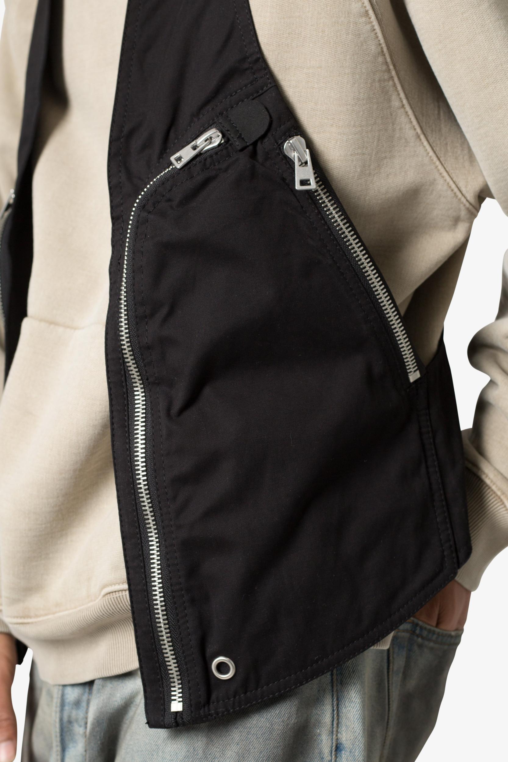 Holster Zipper Vest - Black Product Image