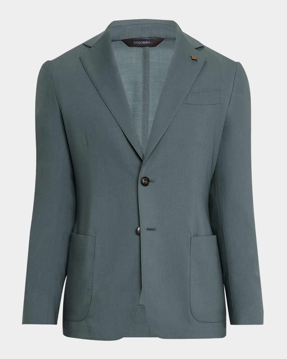 Men's Cashmere Single-Breasted Sport Coat Product Image