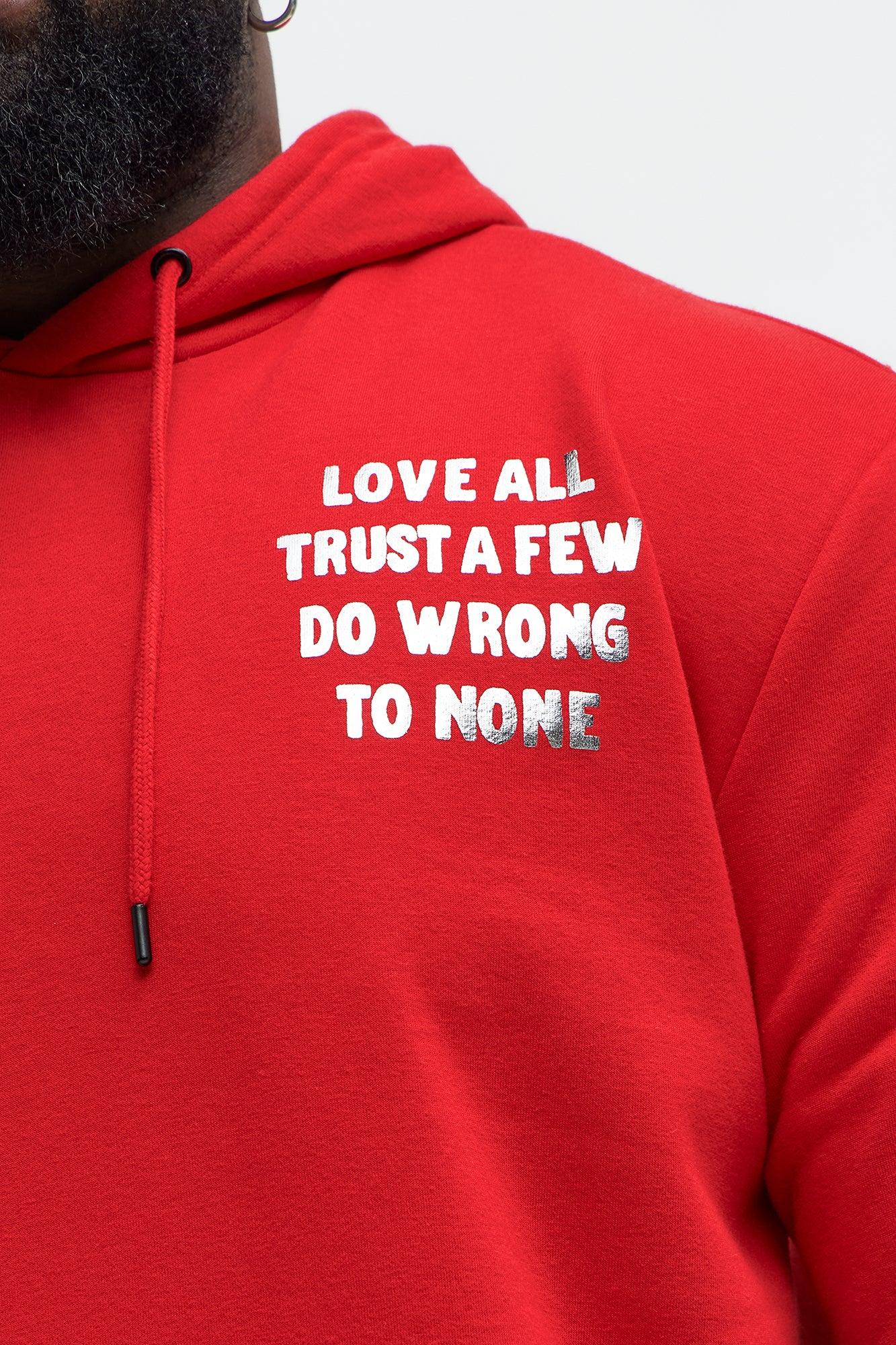Stand Tall Hoodie - Red Product Image