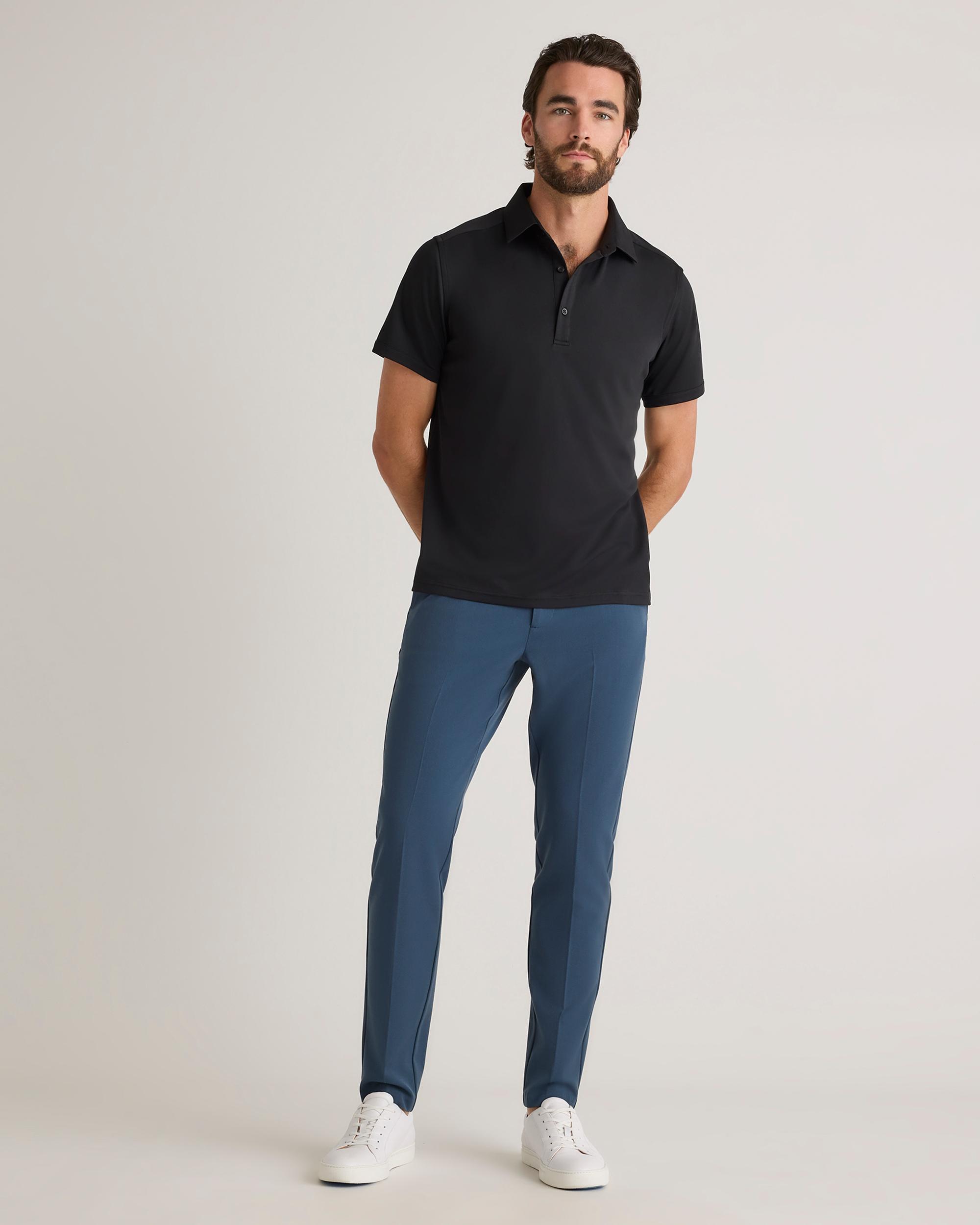 Quince | Men's Commuter Stretch Pique Polo 100% Polyester Product Image