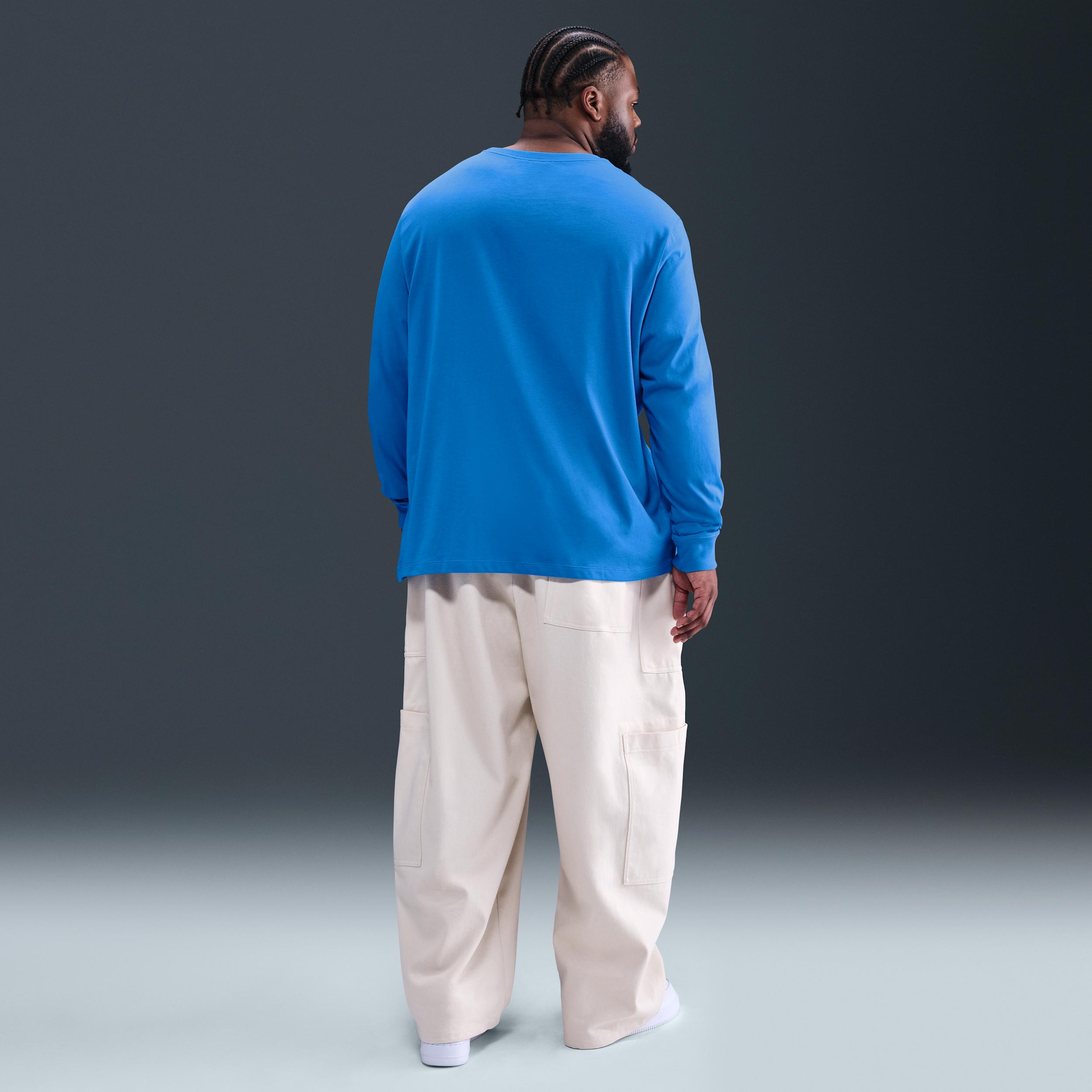 Mens Nike Sportswear Long-Sleeve T-Shirt | CI6291-435 Product Image