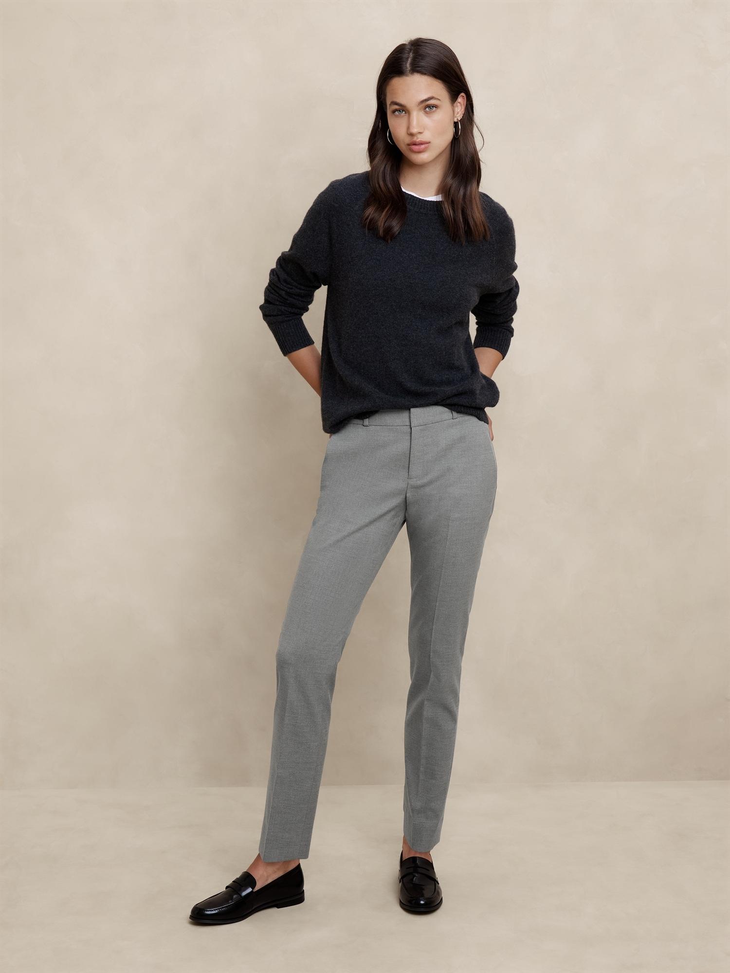 Ryan Curvy Stretch Twill Straight Pant Product Image