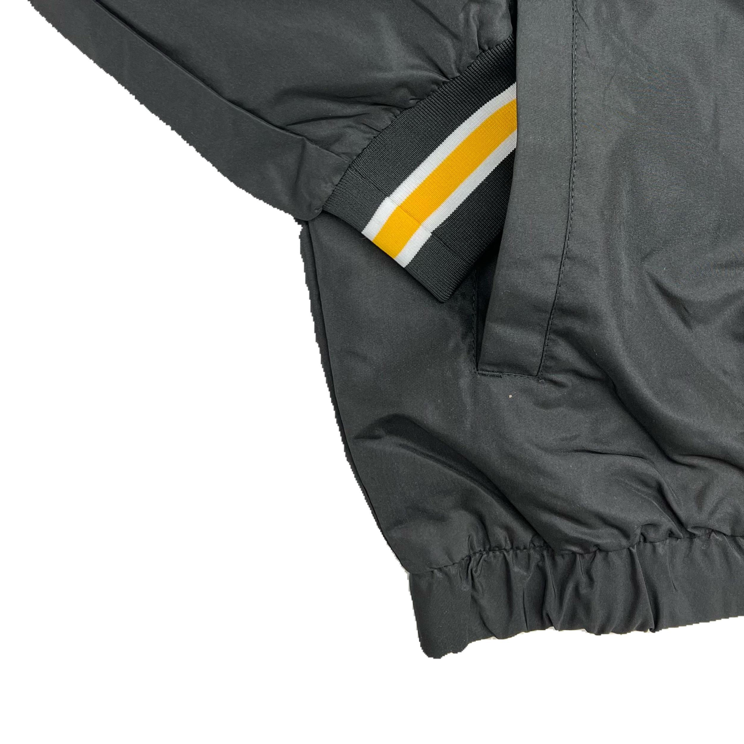 Pittsburgh Steelers Windbreaker with Pocket - Black Male Product Image