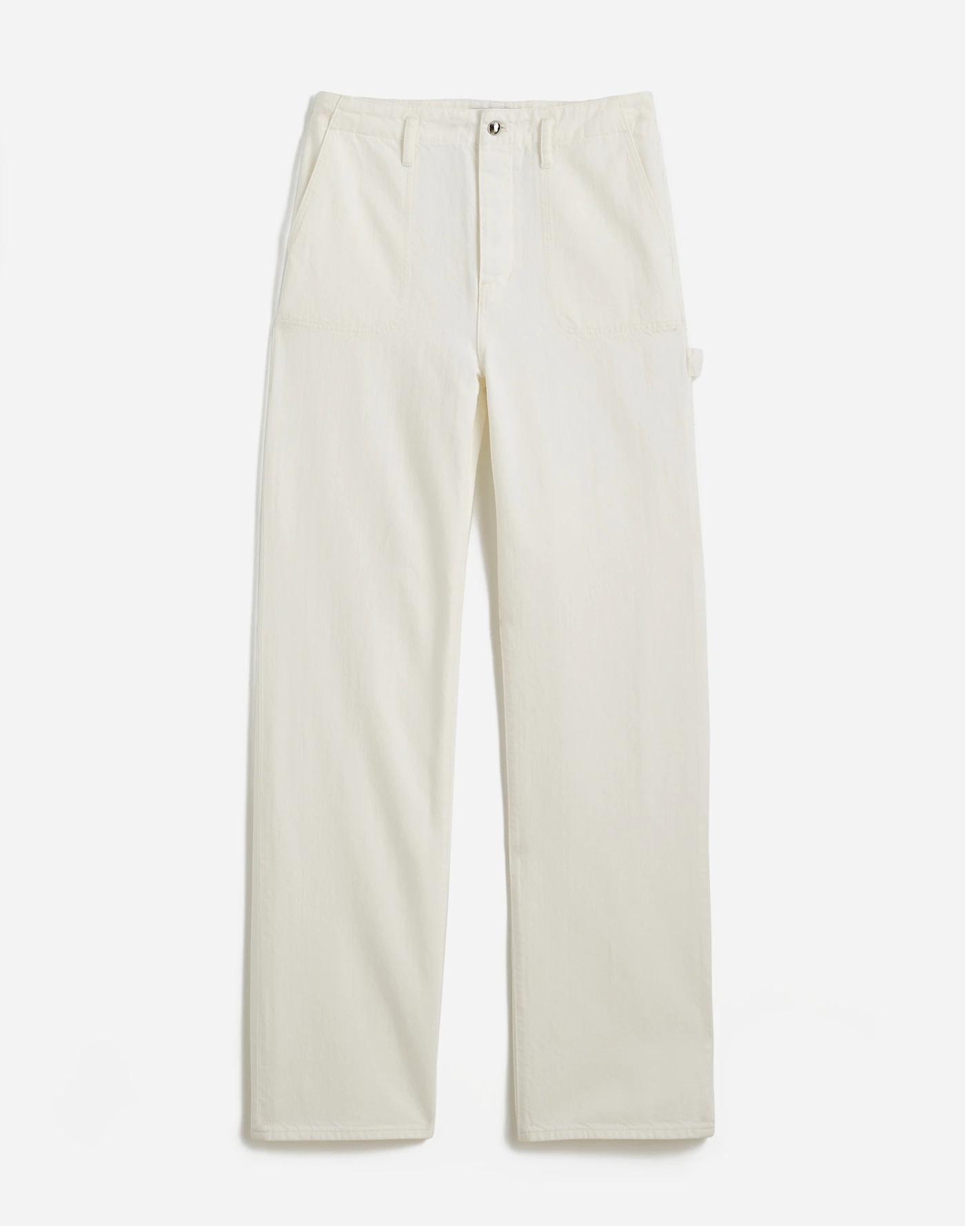 Alexa Chung for Madewell Workwear Jeans in True White Product Image